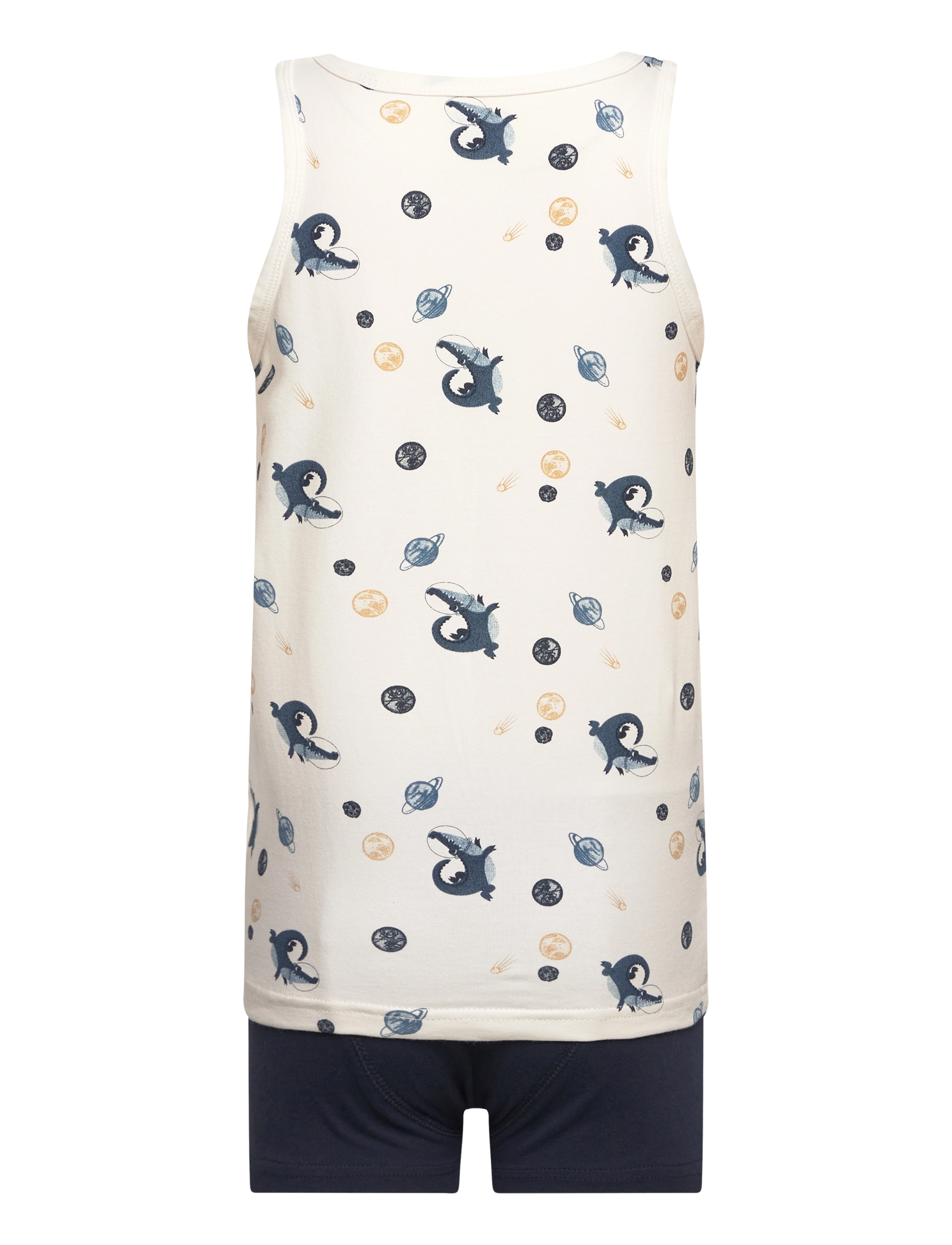 CeLaVi - Underwear set - w. boy print - total eclipse - 1