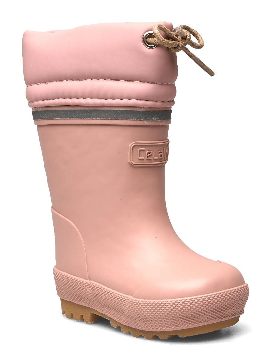 CeLaVi - Thermal wellies w. wool lining - fodrade gummistövlar - misty rose - 0