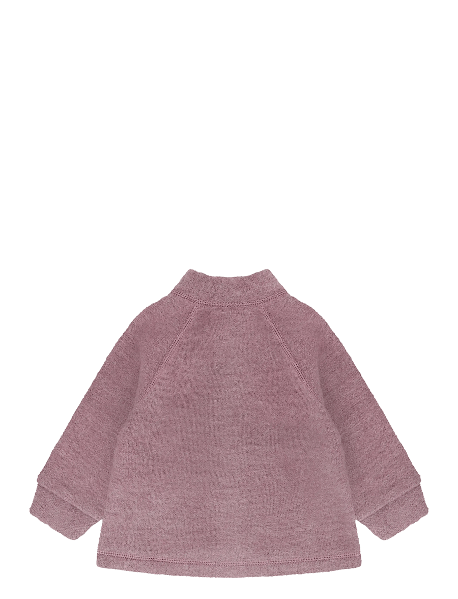CeLaVi - Jacket w/zipper - Soft Wool - fleece jackets - grape shake - 1
