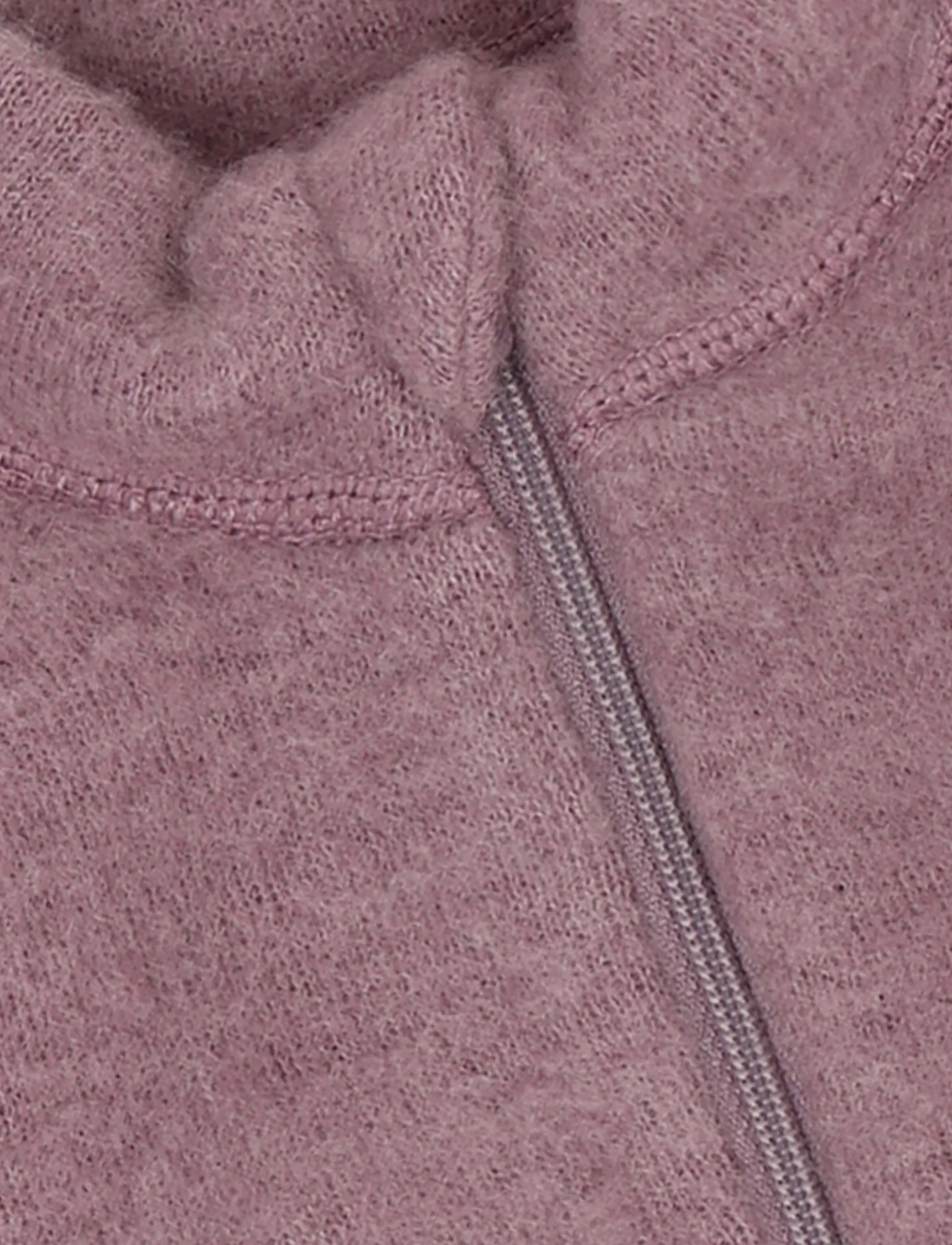 CeLaVi - Jacket w/zipper - Soft Wool - fleece jackets - grape shake - 2