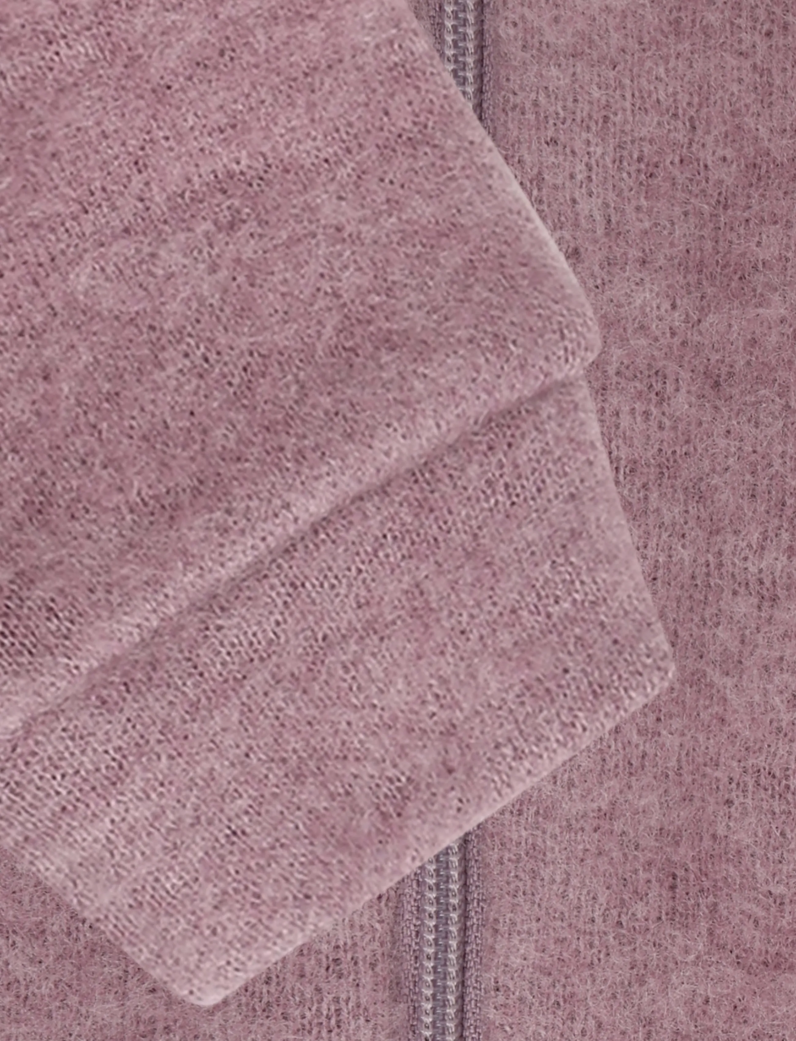 CeLaVi - Jacket w/zipper - Soft Wool - fleece jackets - grape shake - 3