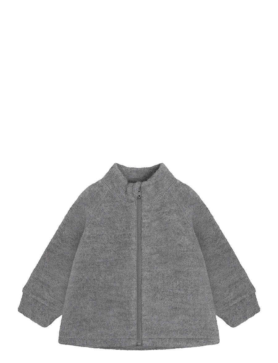 CeLaVi - Jacket w/zipper - Soft Wool - fleecejacken - quiet shade - 1
