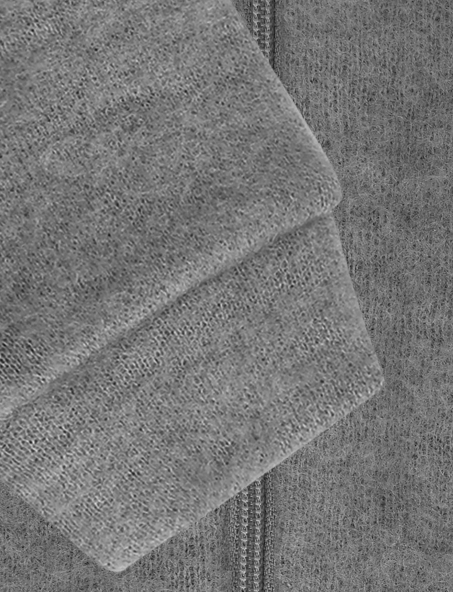 CeLaVi - Jacket w/zipper - Soft Wool - fleecejacken - quiet shade - 3
