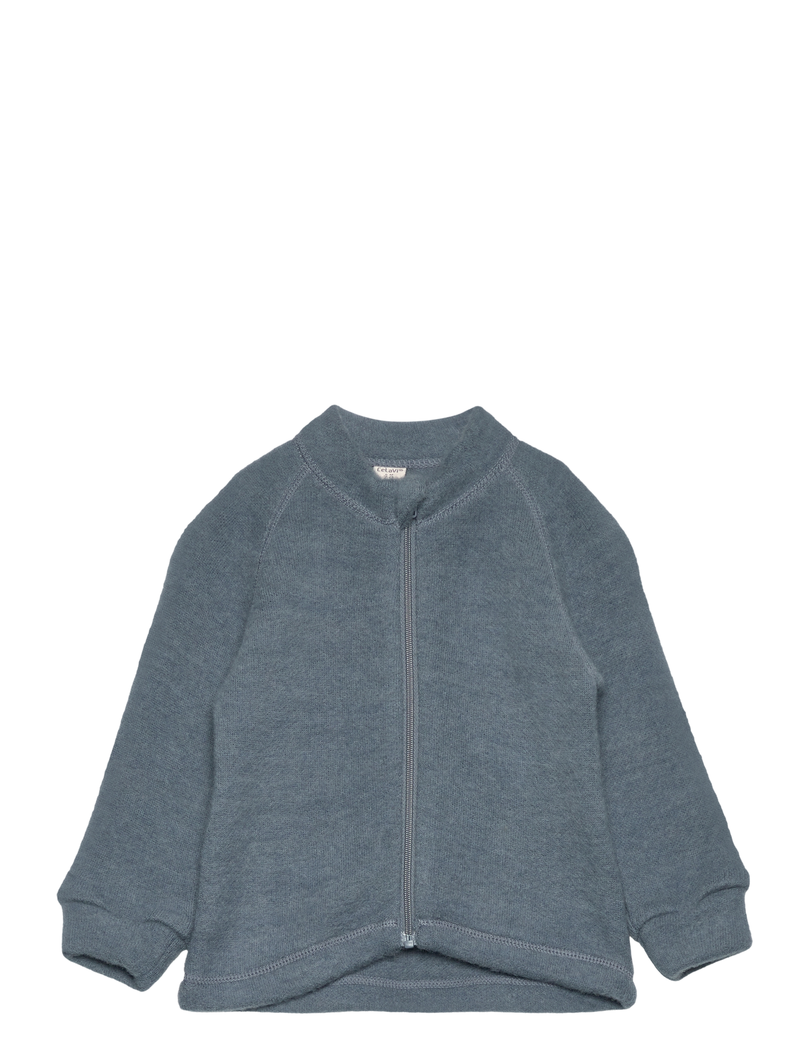 CELAVI Jacke W/Zipper - Soft Wolle Blau - 60 - Kinder
