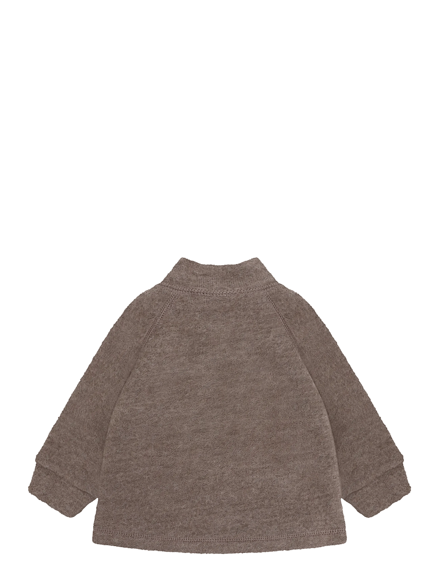 CeLaVi - Jacket w/zipper - Soft Wool - fleece jackets - walnut - 1
