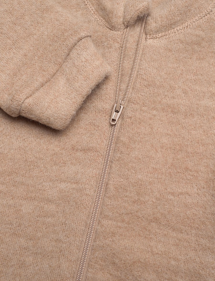 CeLaVi - Jacket w/zipper - Soft Wool - multino audinio striukės - woodsmoke - 2