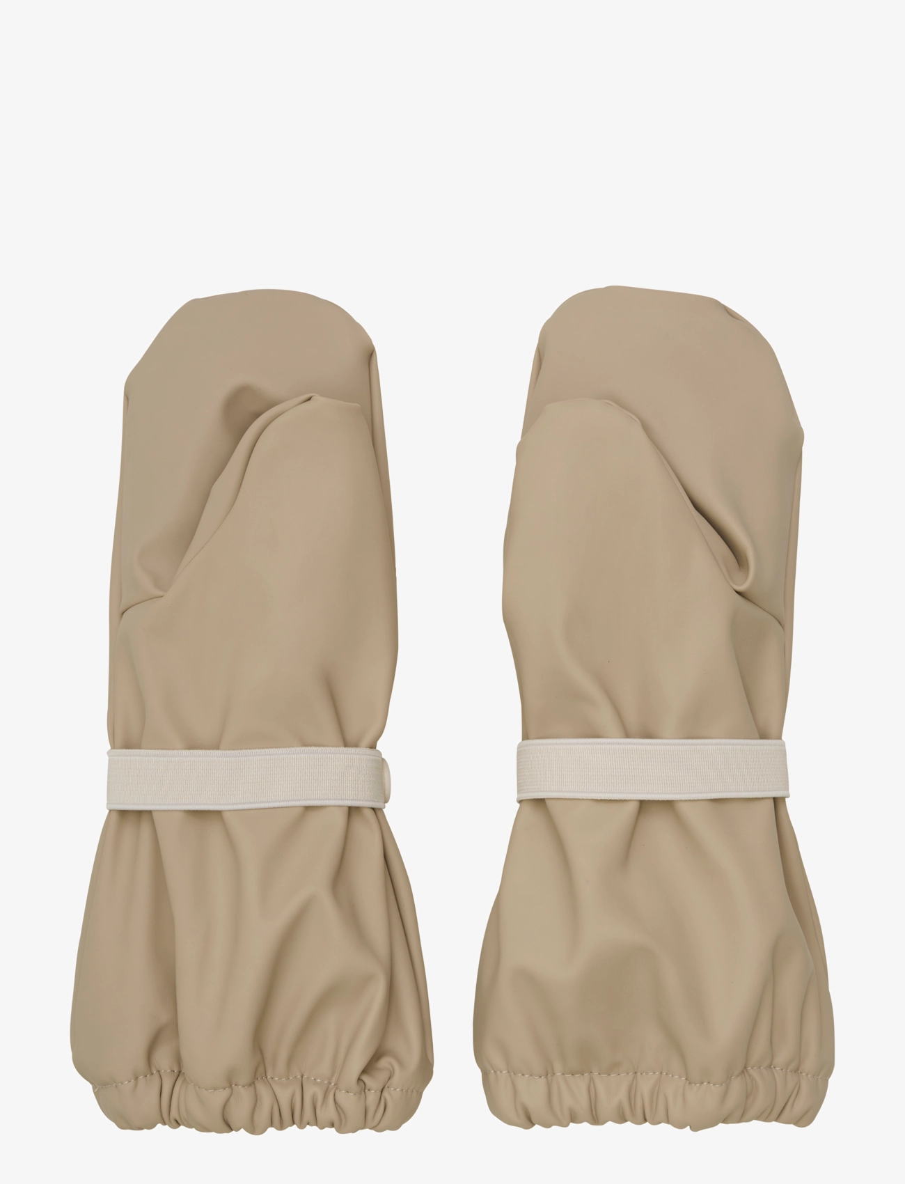 CeLaVi - Padded PU-mittens - rain gloves - white pepper - 1