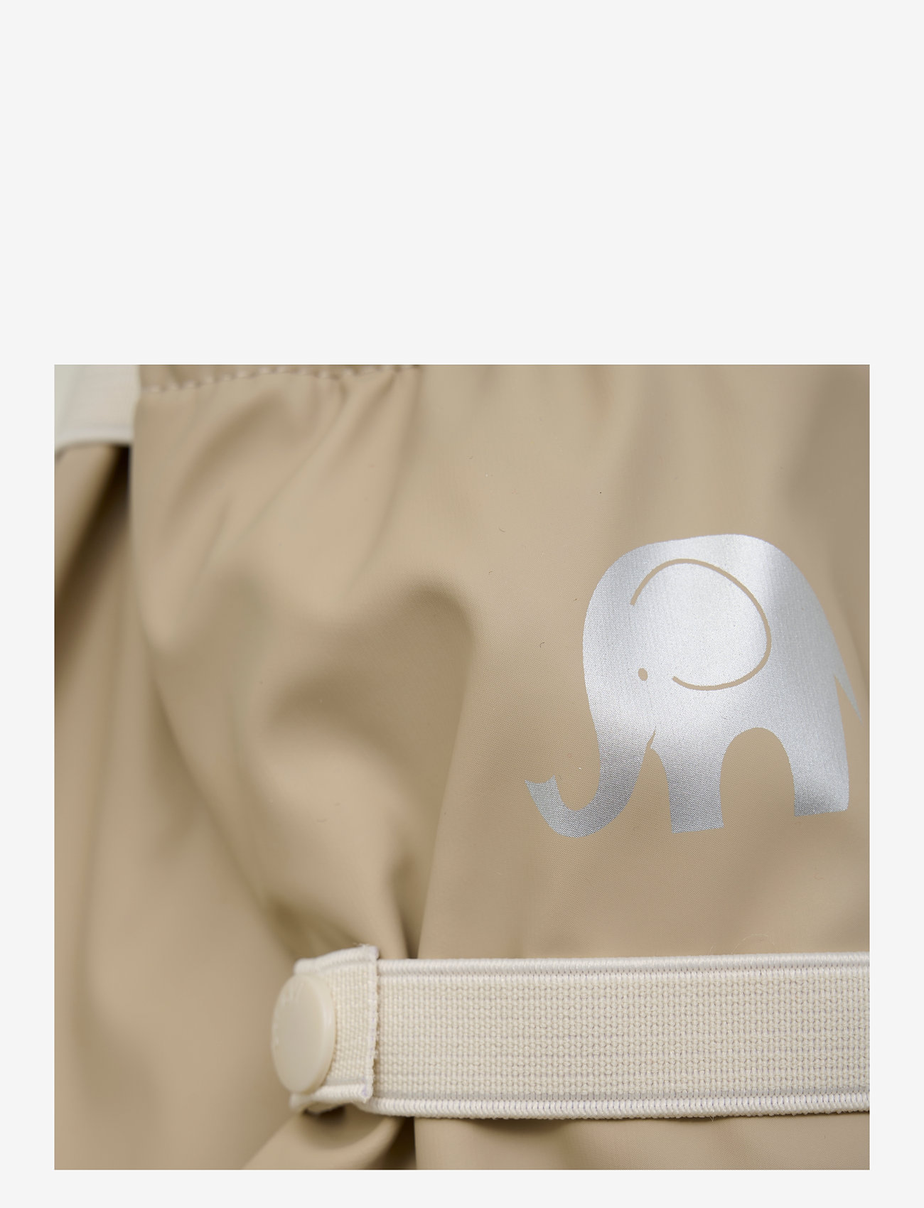 CeLaVi - Padded PU-footies - baby booties - white pepper - 2