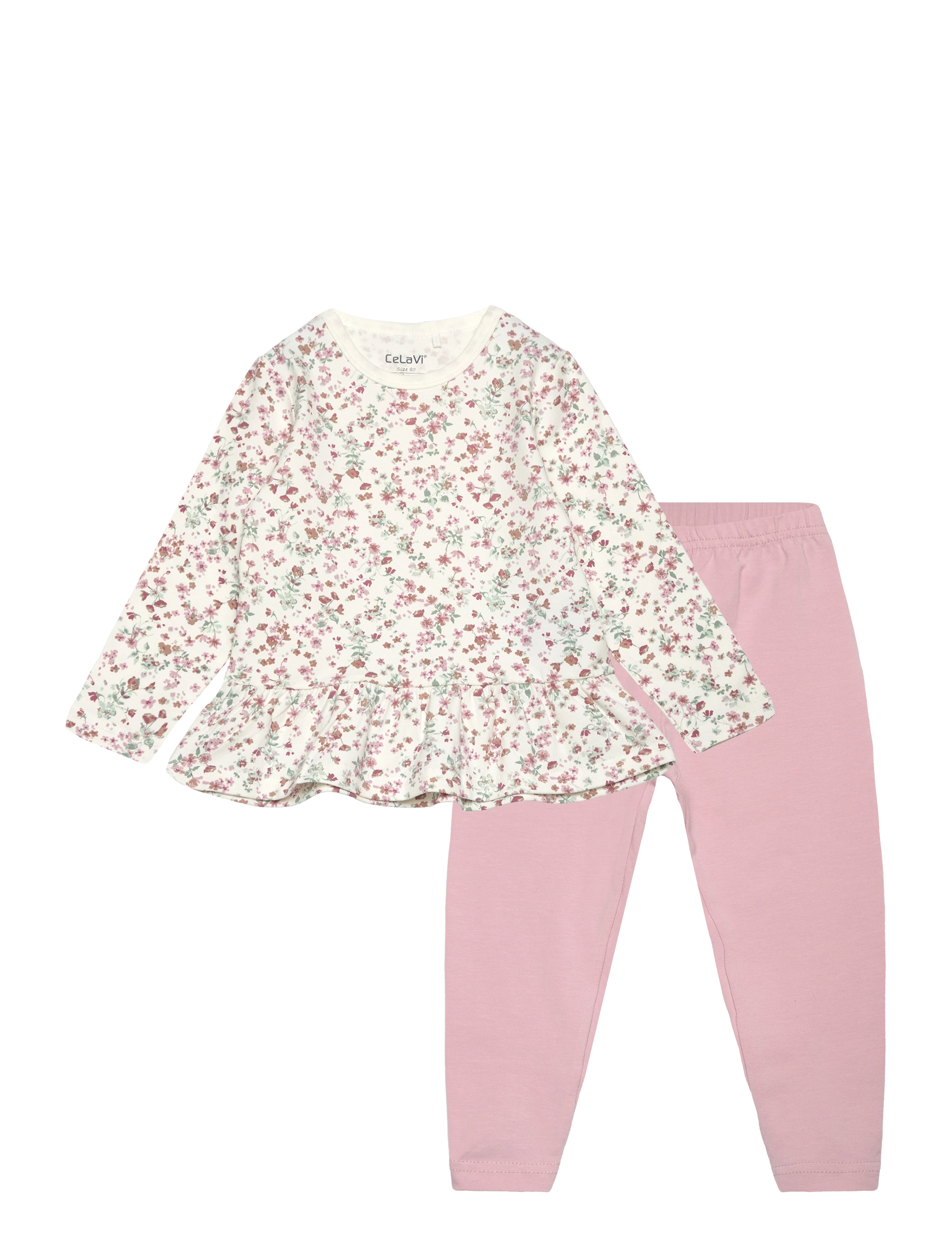 CeLaVi Pyjamas W. Aop, 130, Pyjamas, Rosa - Pyjama Sets, Kinder