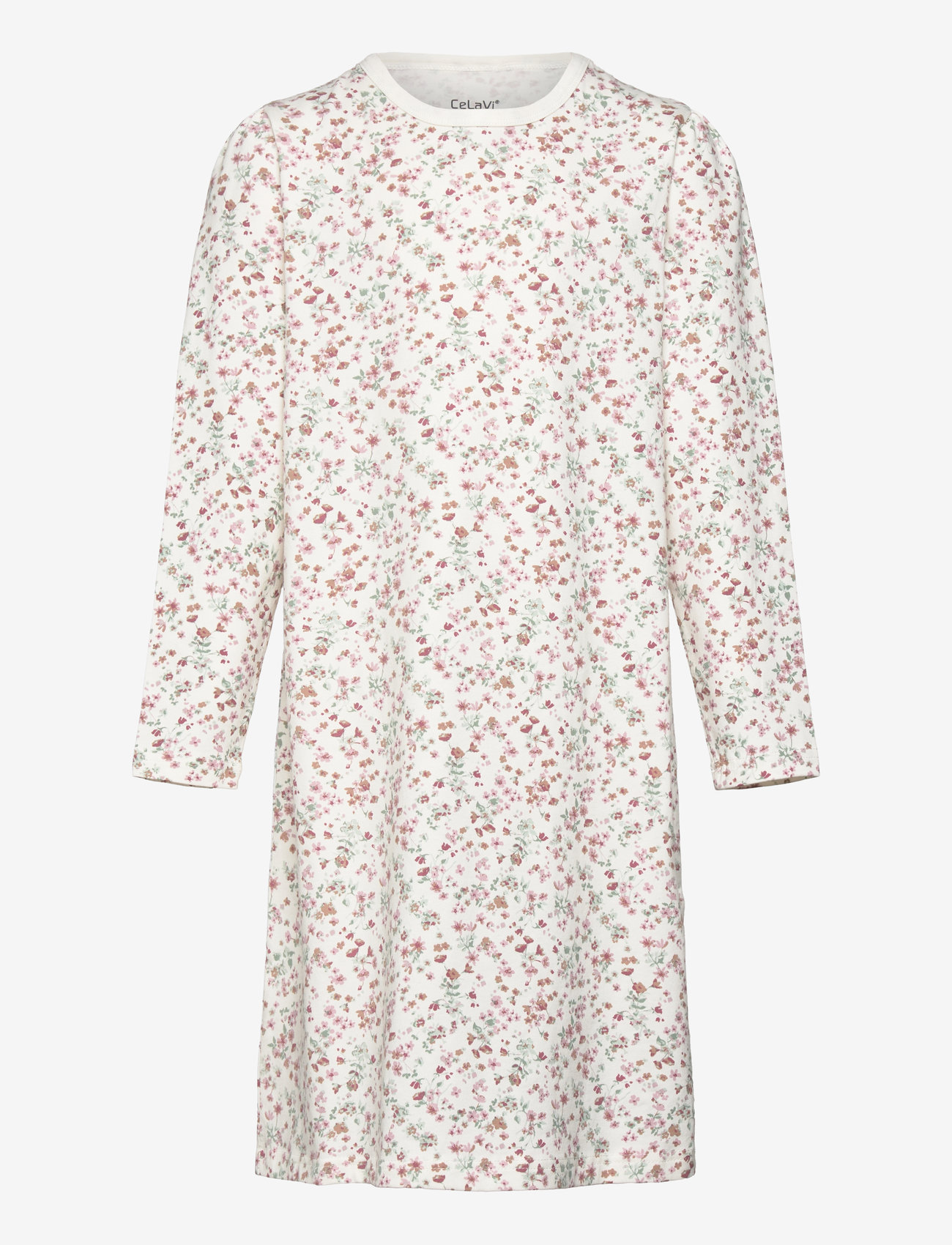 CeLaVi - Nightdress w. AOP - nattlinnen - burnished lilac - 0