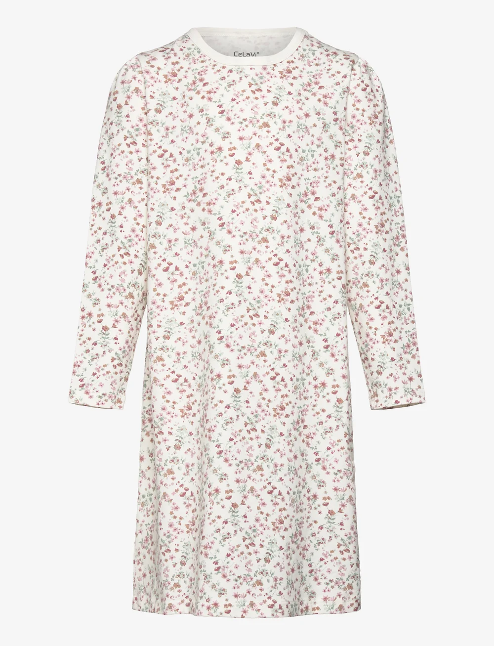 CeLaVi - Nightdress w. AOP - nightdresses - burnished lilac - 0