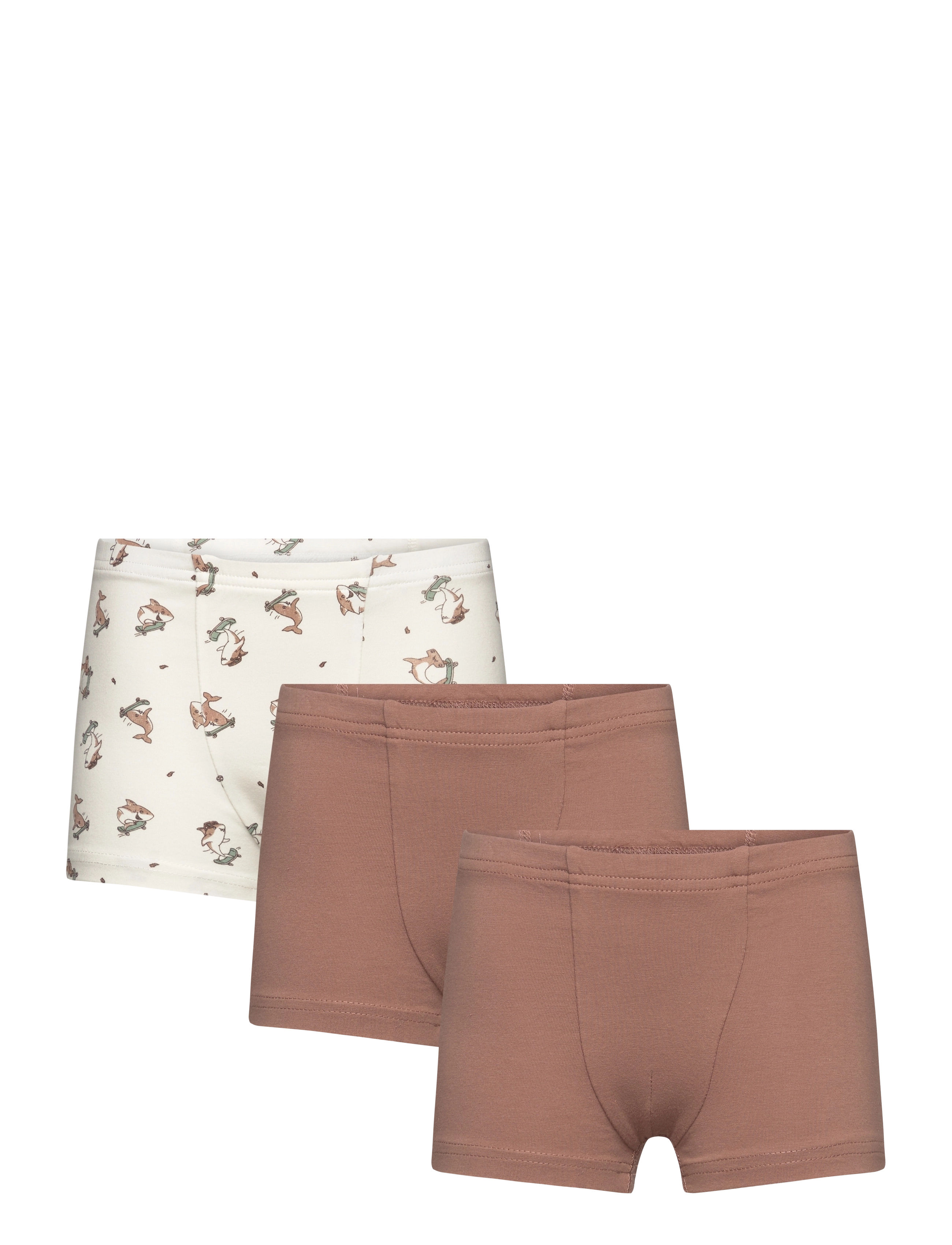 CeLaVi Boxers 3-Pack, 110, Brown, Undertøj > Underbukser, Børn