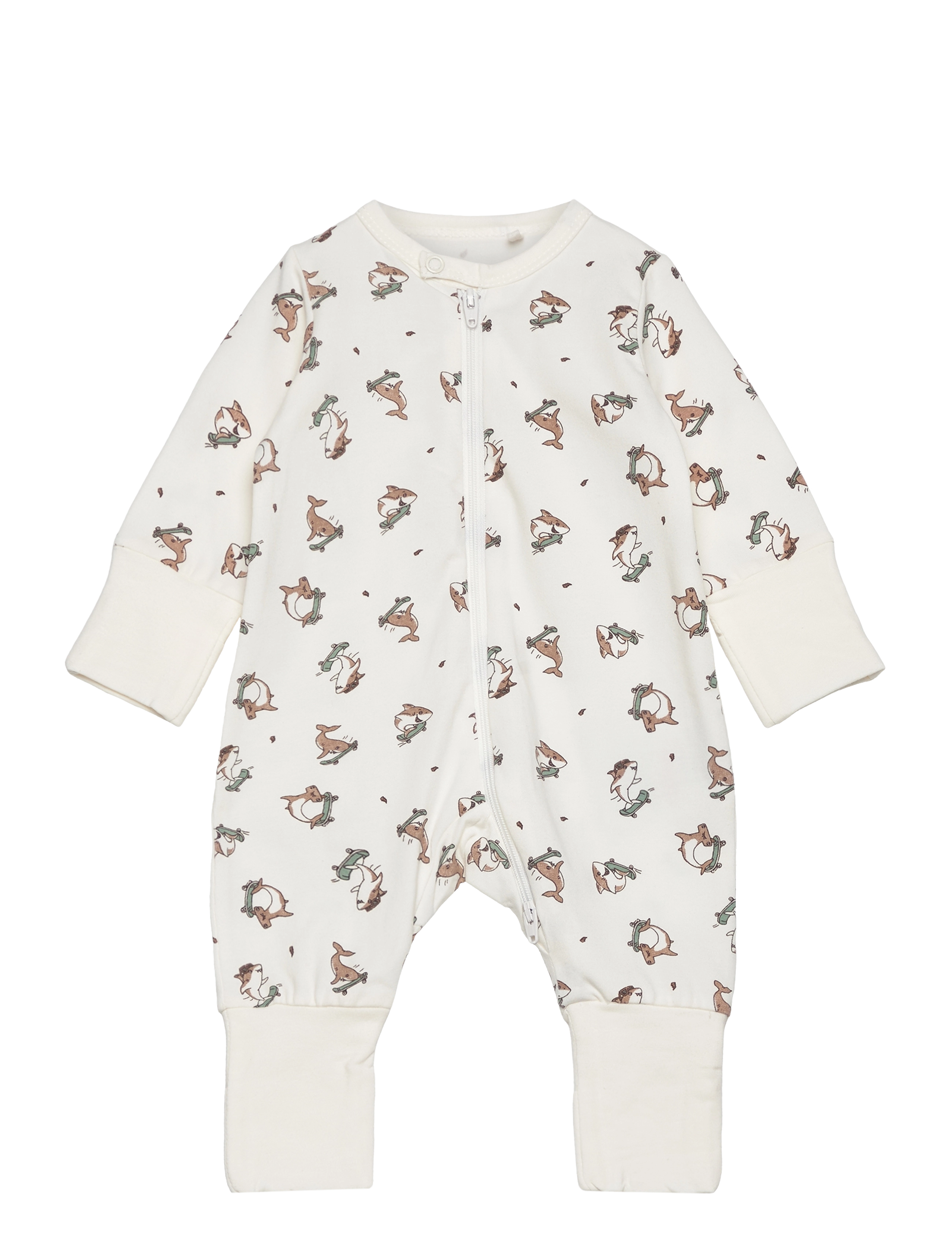 CeLaVi Nightsuit W. Aop, 70, Pyjamas, Creme - Pyjamas Onesie, Kinder