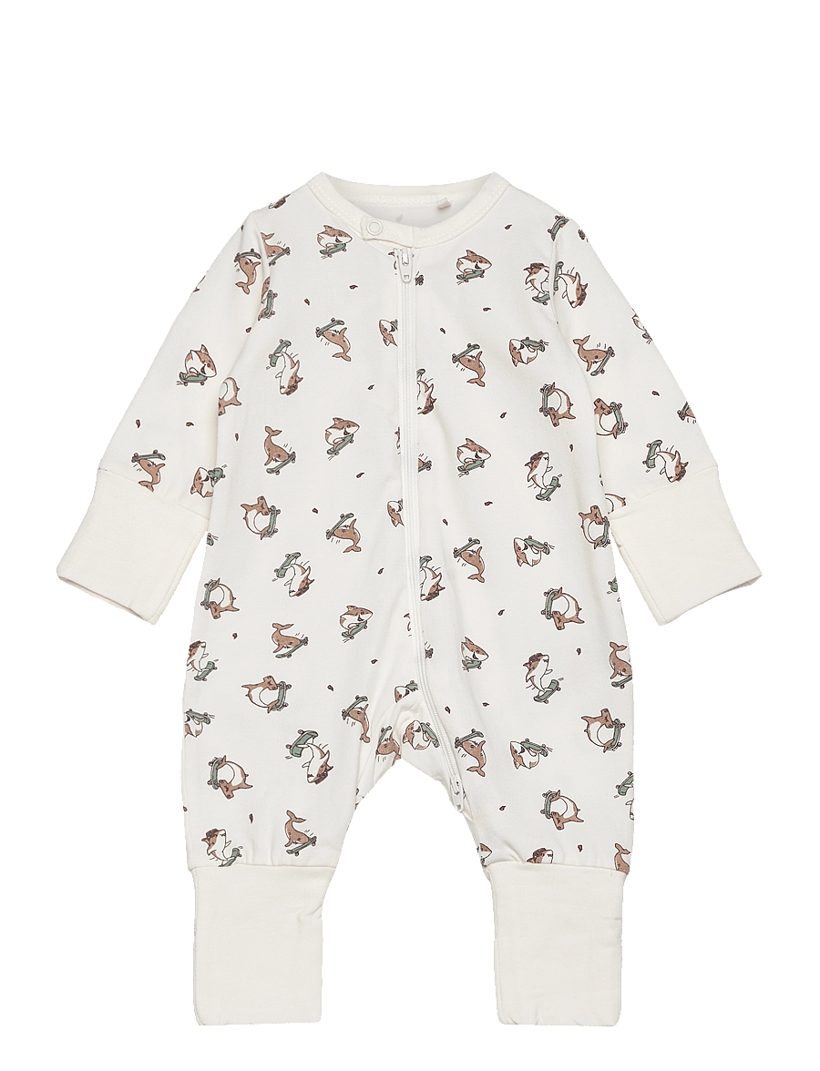 CeLaVi - Nightsuit w. AOP - unihaalarit - beaver fur - 0