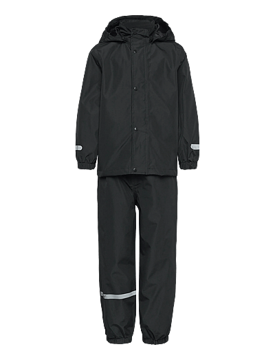 CeLaVi Breathable Rainwear Set - Vihmakomplektid - BLACK / black