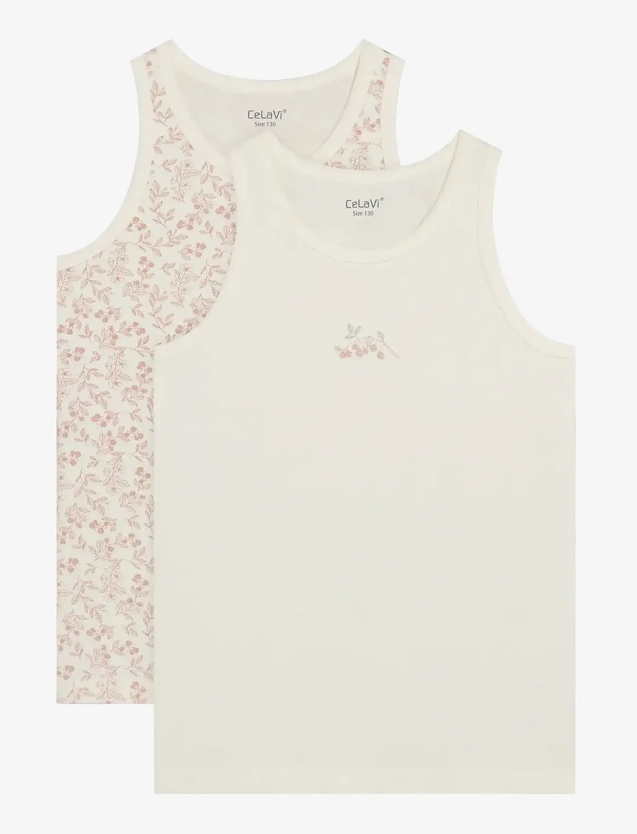 CeLaVi - Undershirt 2-pack - Ärmellose - snow white - 0