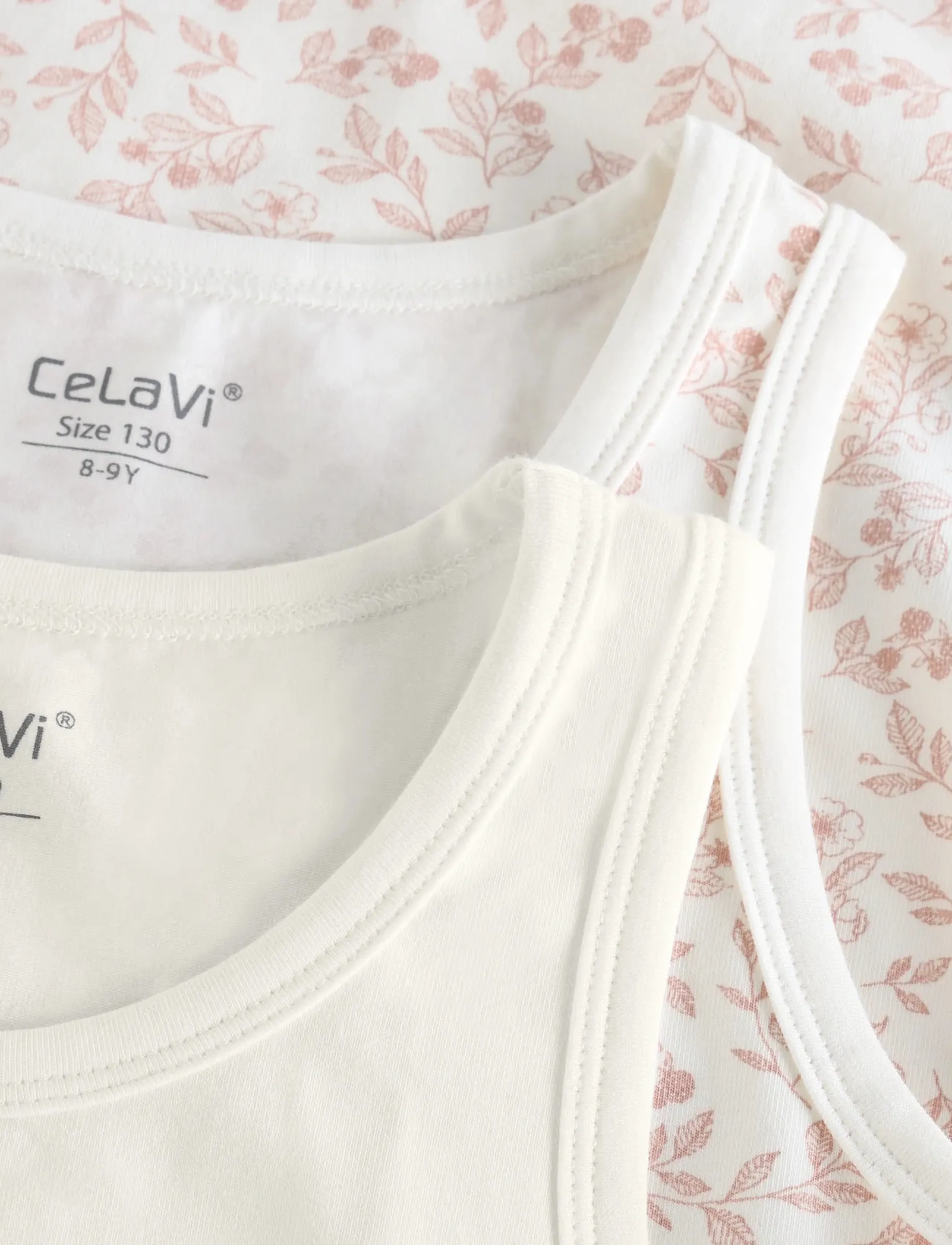 CeLaVi - Undershirt 2-pack - Õlapaeltega topid - snow white - 4