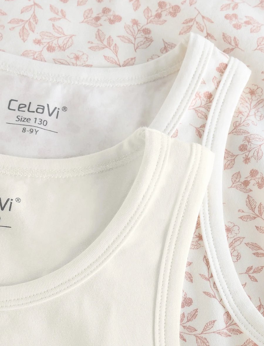 CeLaVi - Undershirt 2-pack - linnen - snow white - 4