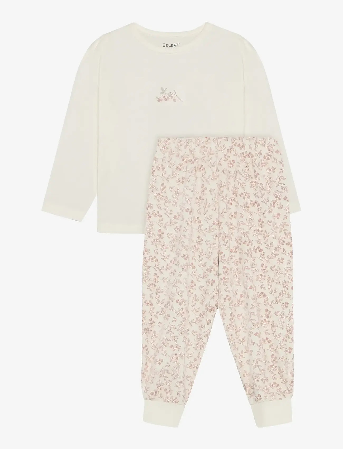 CeLaVi - Pyjamas w. AOP - sets - snow white - 0