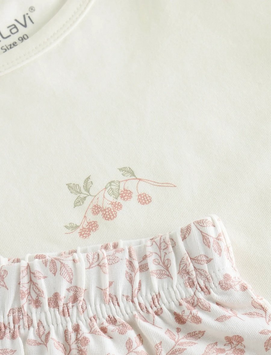 CeLaVi - Pyjamas w. AOP - pyjamasset - snow white - 5