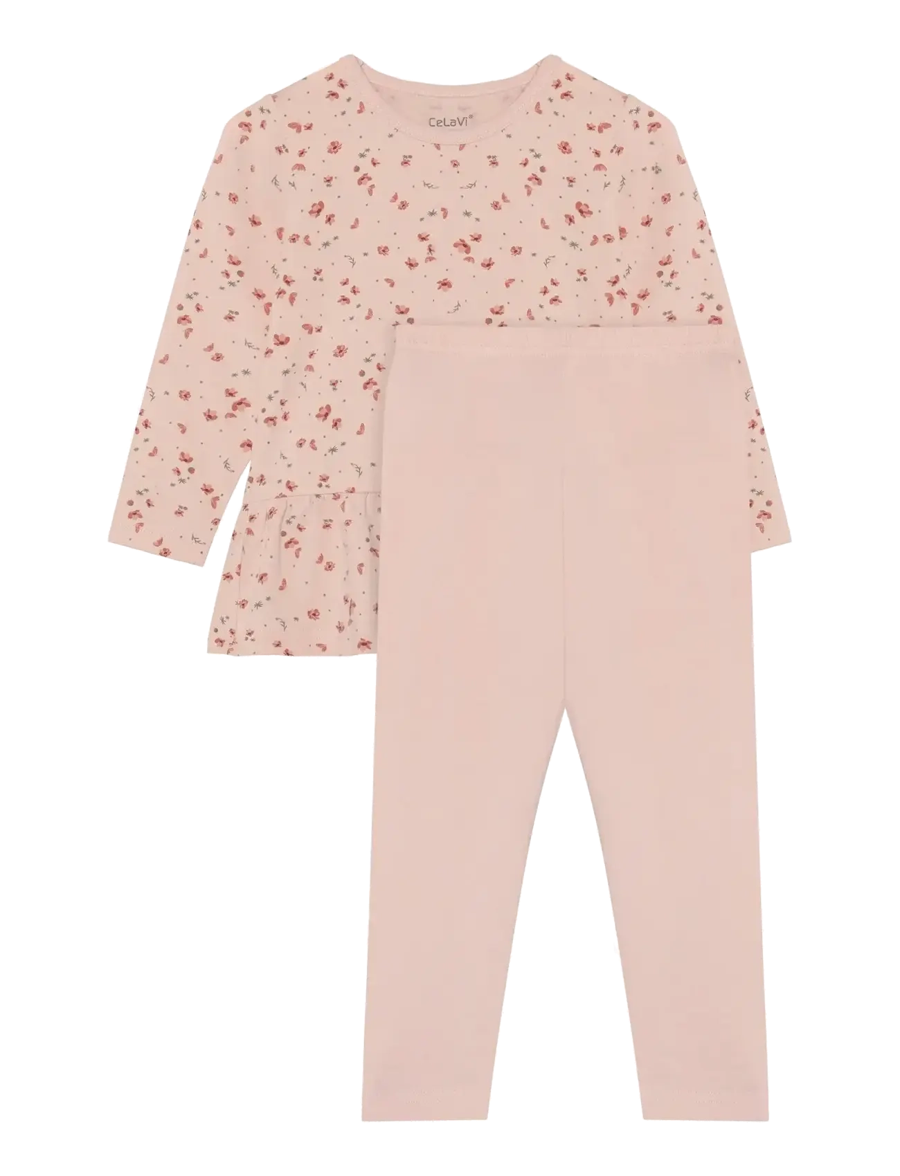 CeLaVi Pyjamas W. Aop, 100, Pink, Pyjamas > Pyjamas-Sæt, Børn