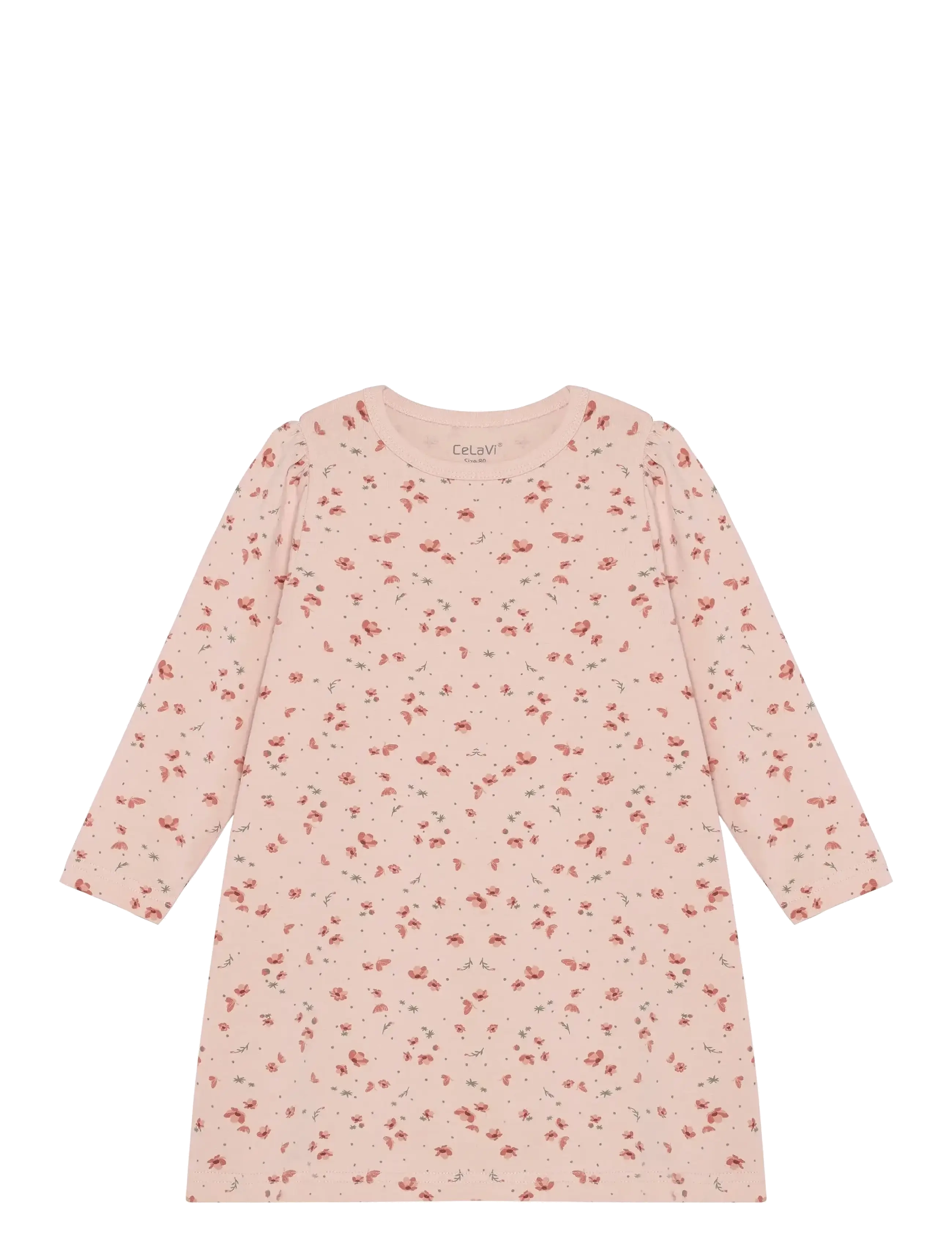 CeLaVi Nightdress W. Aop, 140, Pyjamas, Rosa - Nightdresses, Kinder