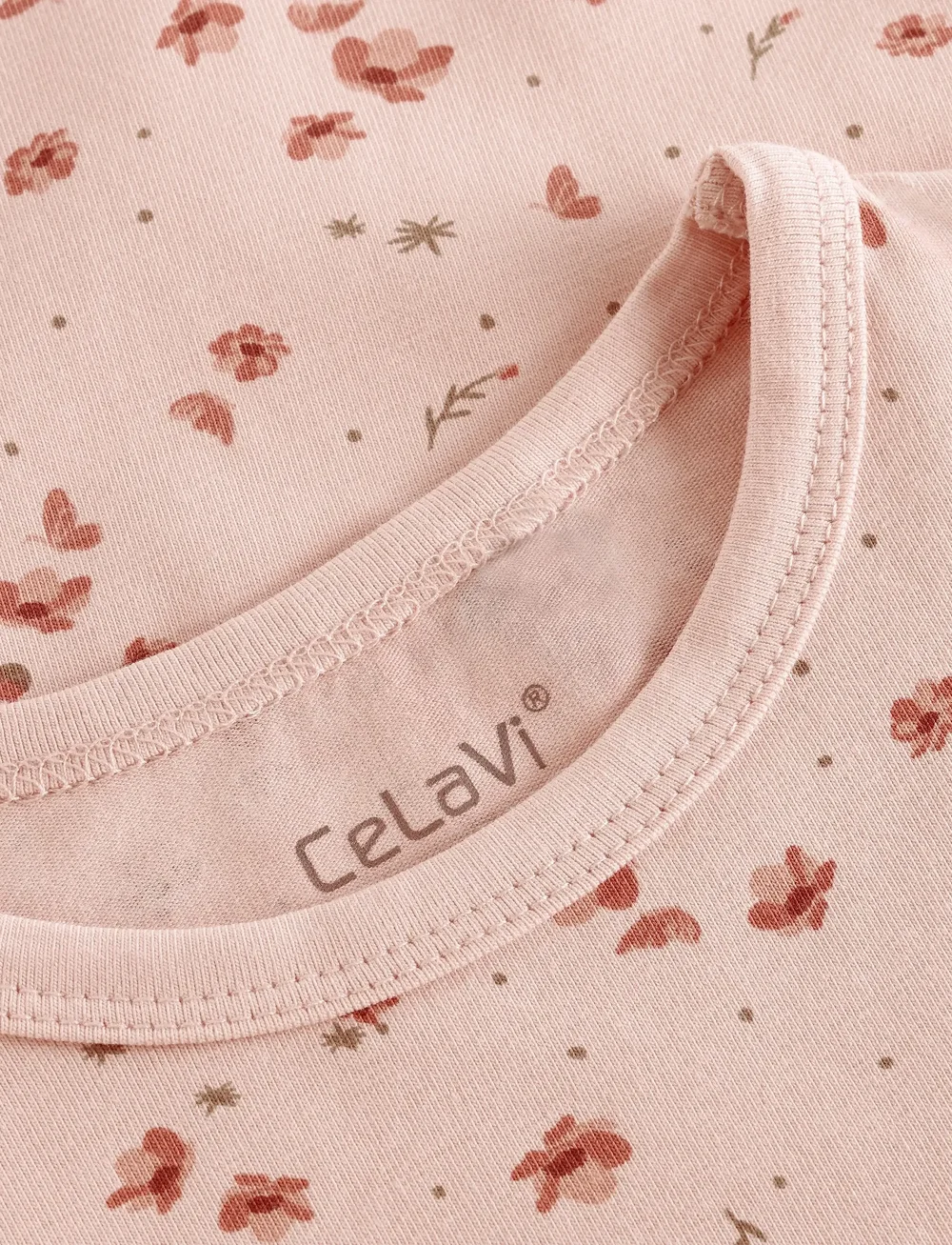 CeLaVi - Nightdress w. AOP - Öösärgid - sepia rose - 2