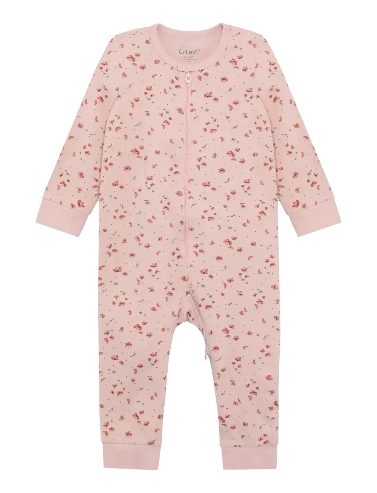 CeLaVi Nightsuit W. Aop, 80, Pyjamas, Rosa - Pyjamas Onesie, Kinder