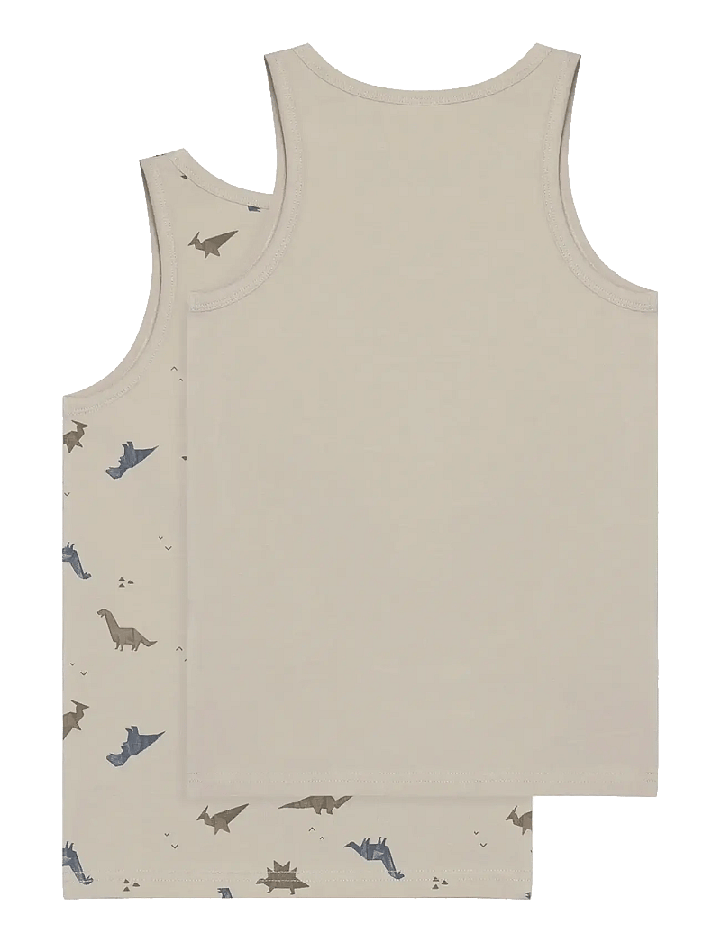 CeLaVi - Undershirt 2-pack - linnen - silver lining - 1