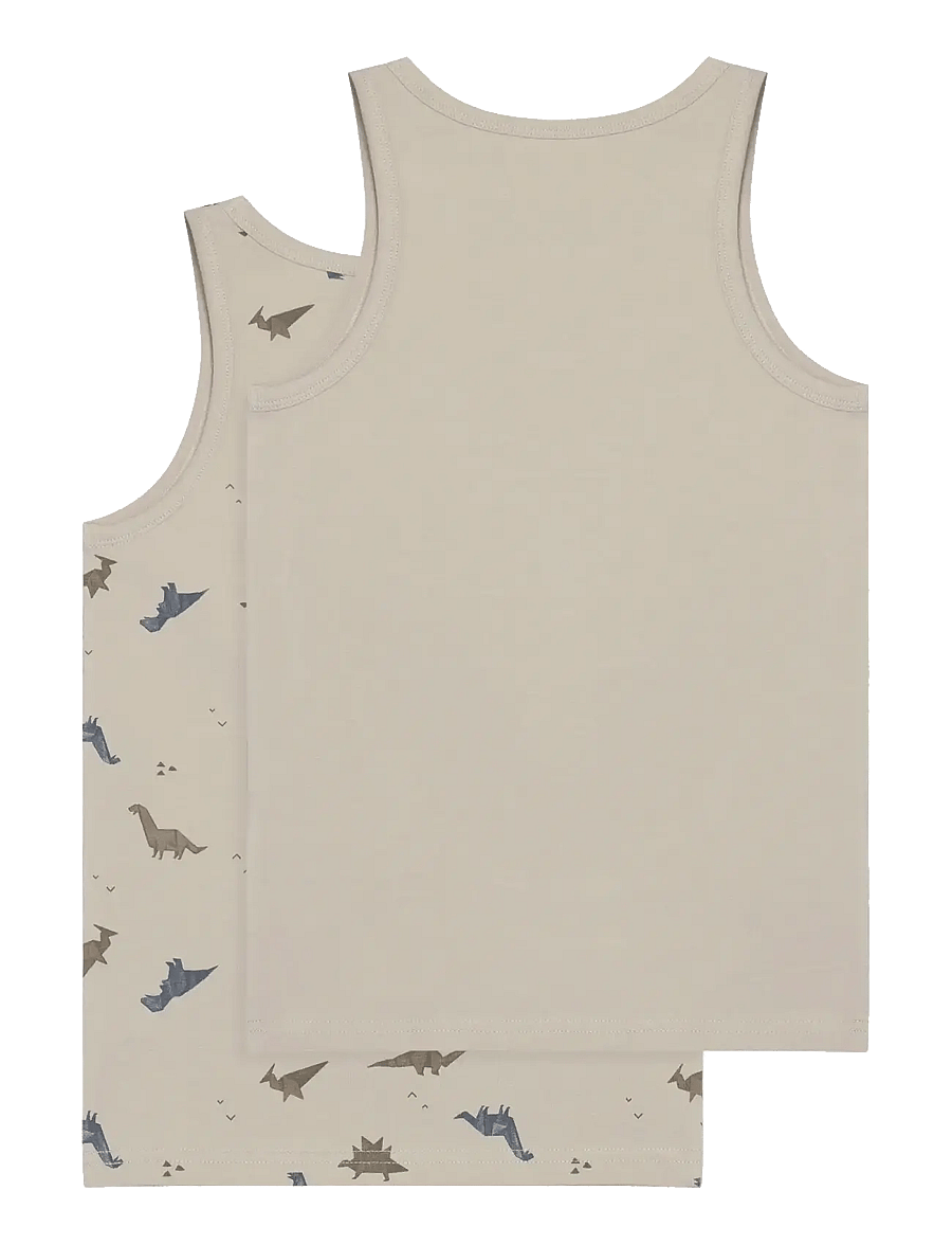 CeLaVi - Undershirt 2-pack - débardeurs - silver lining - 1