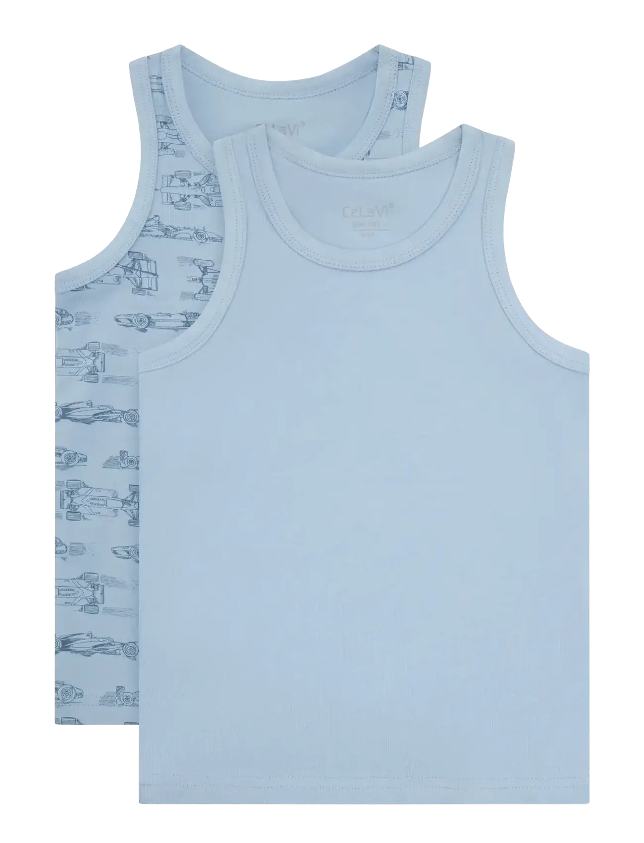 Undershirt 2-pack - ASHLEY BLUE