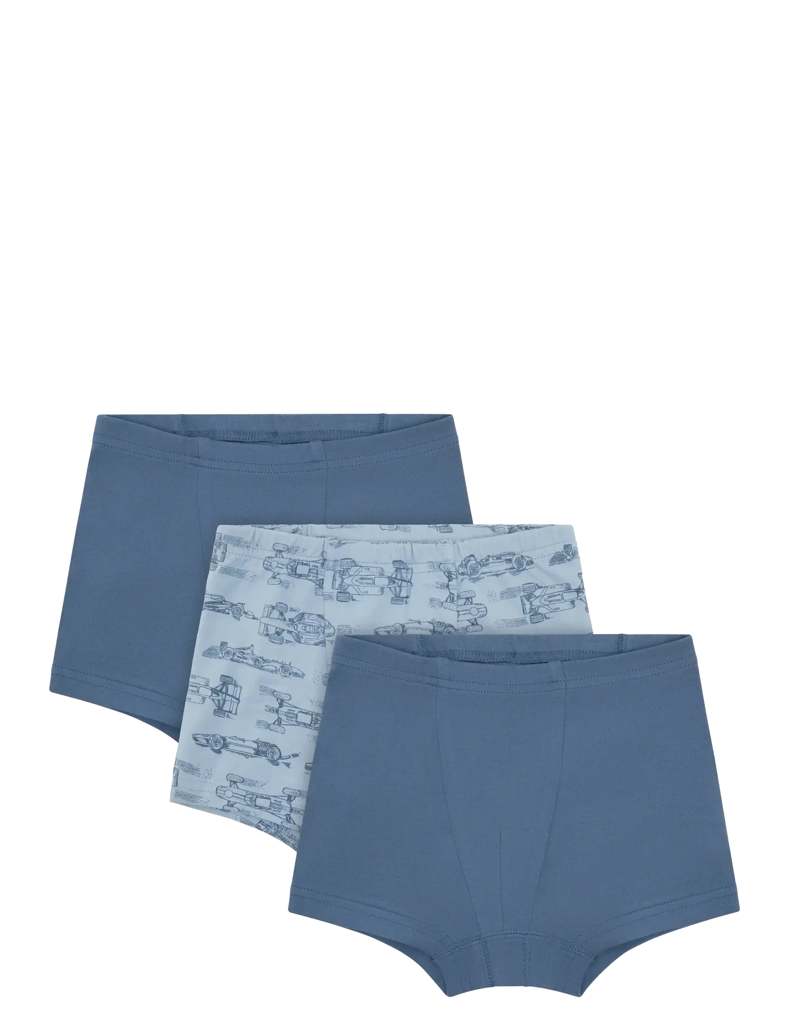 CeLaVi Boxers 3-Pack, Børn, Boxer Trusser 3-Pak, Blå, Str: 110