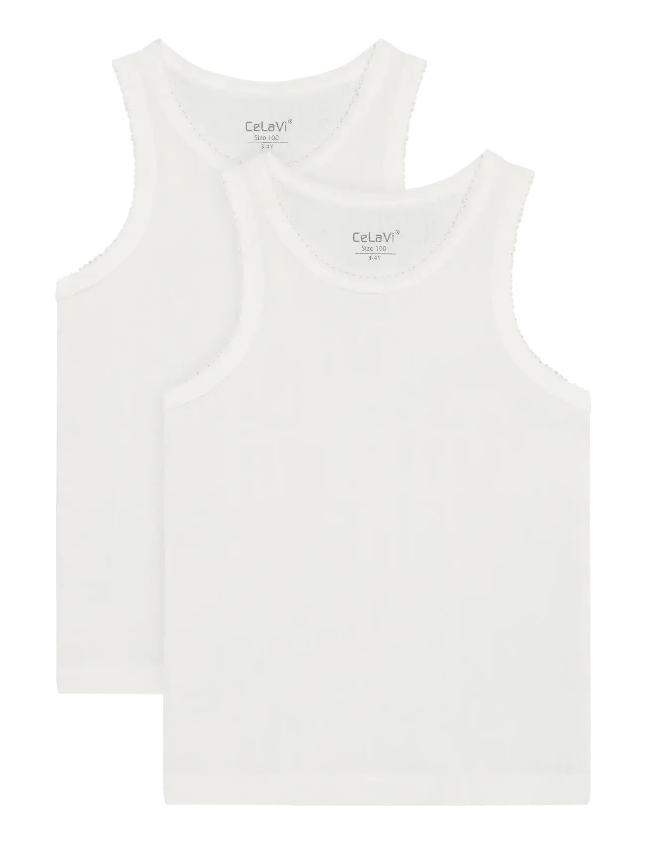 CeLaVi - Undershirt 2-pack - tops - marshmallow white - 1