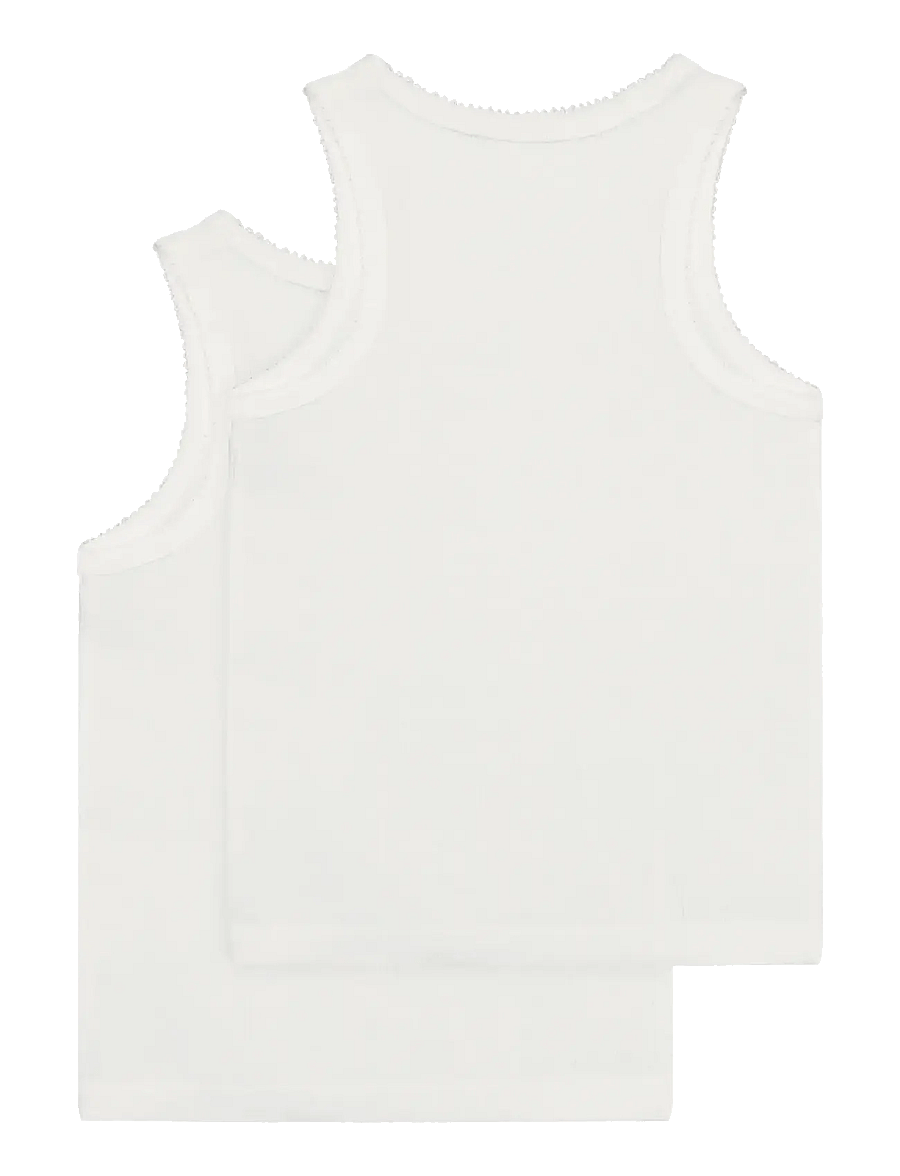 CeLaVi - Undershirt 2-pack - toppar - marshmallow white - 2