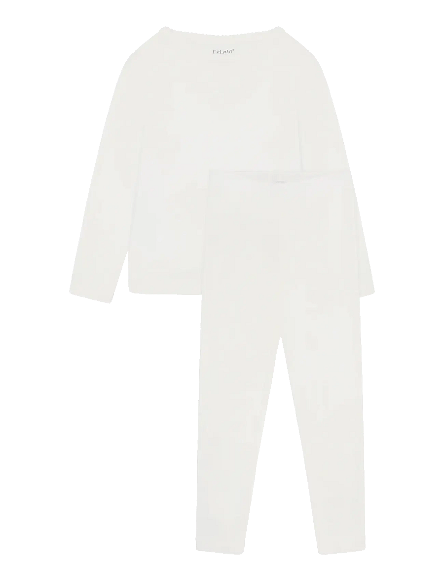CeLaVi - Pyjama set LS - pyjamasset - marshmallow white - 1