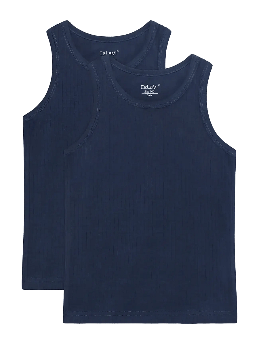 CeLaVi - Undershirt 2-pack - oberteile - oceania - 0
