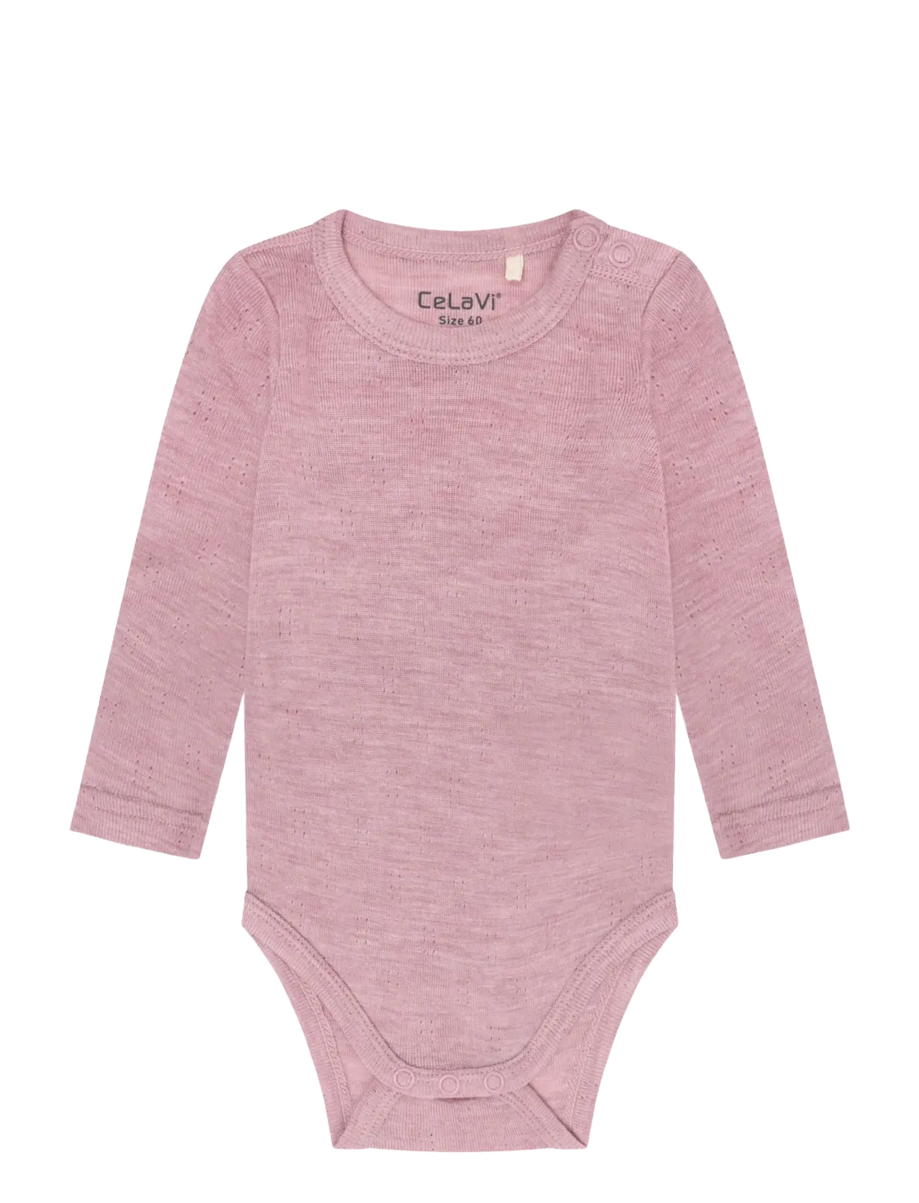 CeLaVi Body LS - Wollkleidung - LILAS / pink/rose