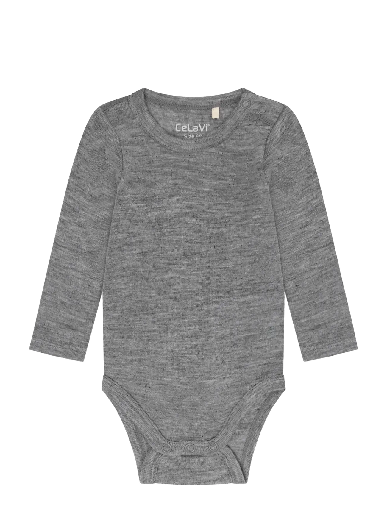 CeLaVi Body LS - Beebiriided - QUIET SHADE / grey