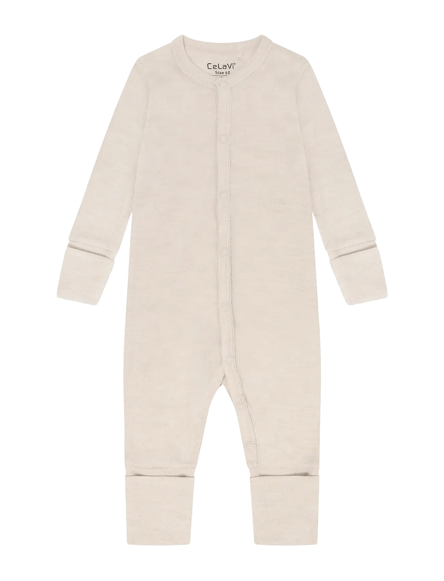 CeLaVi - Jumpsuit - underställ baby - french oak - 0