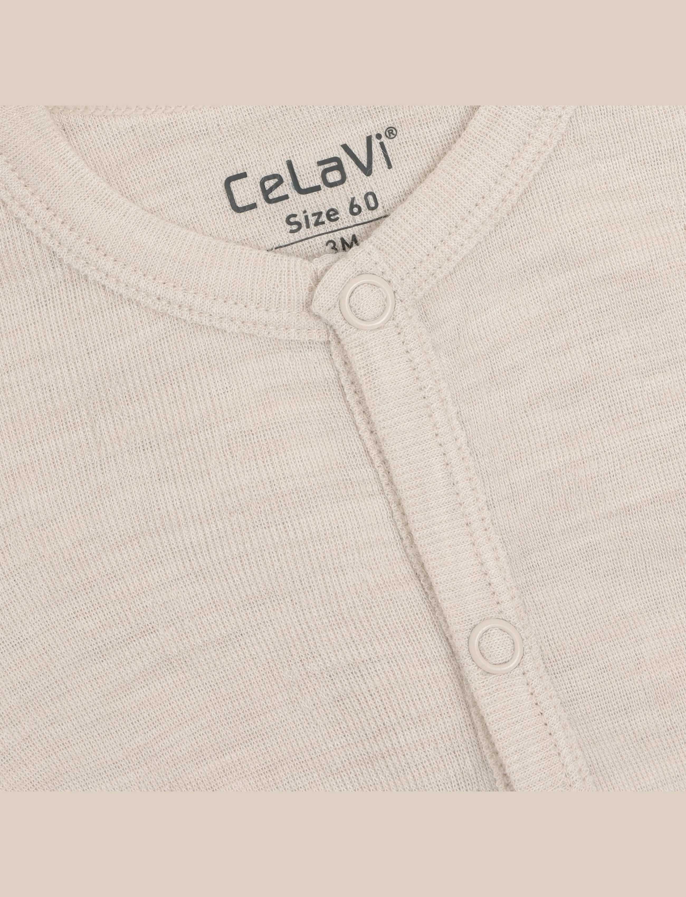 CeLaVi - Jumpsuit - underställ baby - french oak - 2