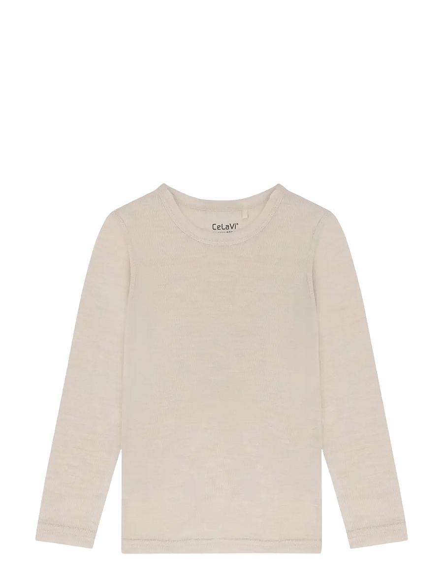 CeLaVi - Blouse LS - base layer baby - french oak - 0