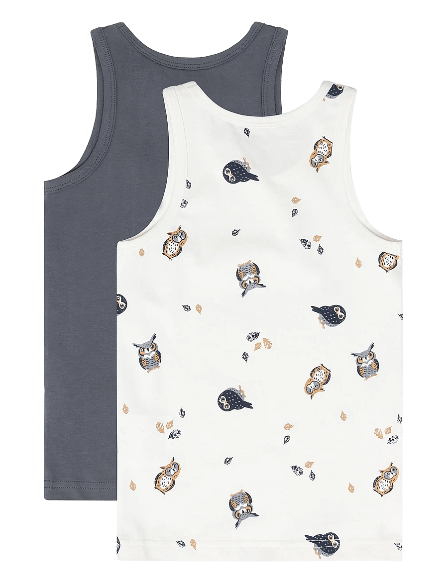 CeLaVi - Undershirt 2-pack - topid - gray whale - 1