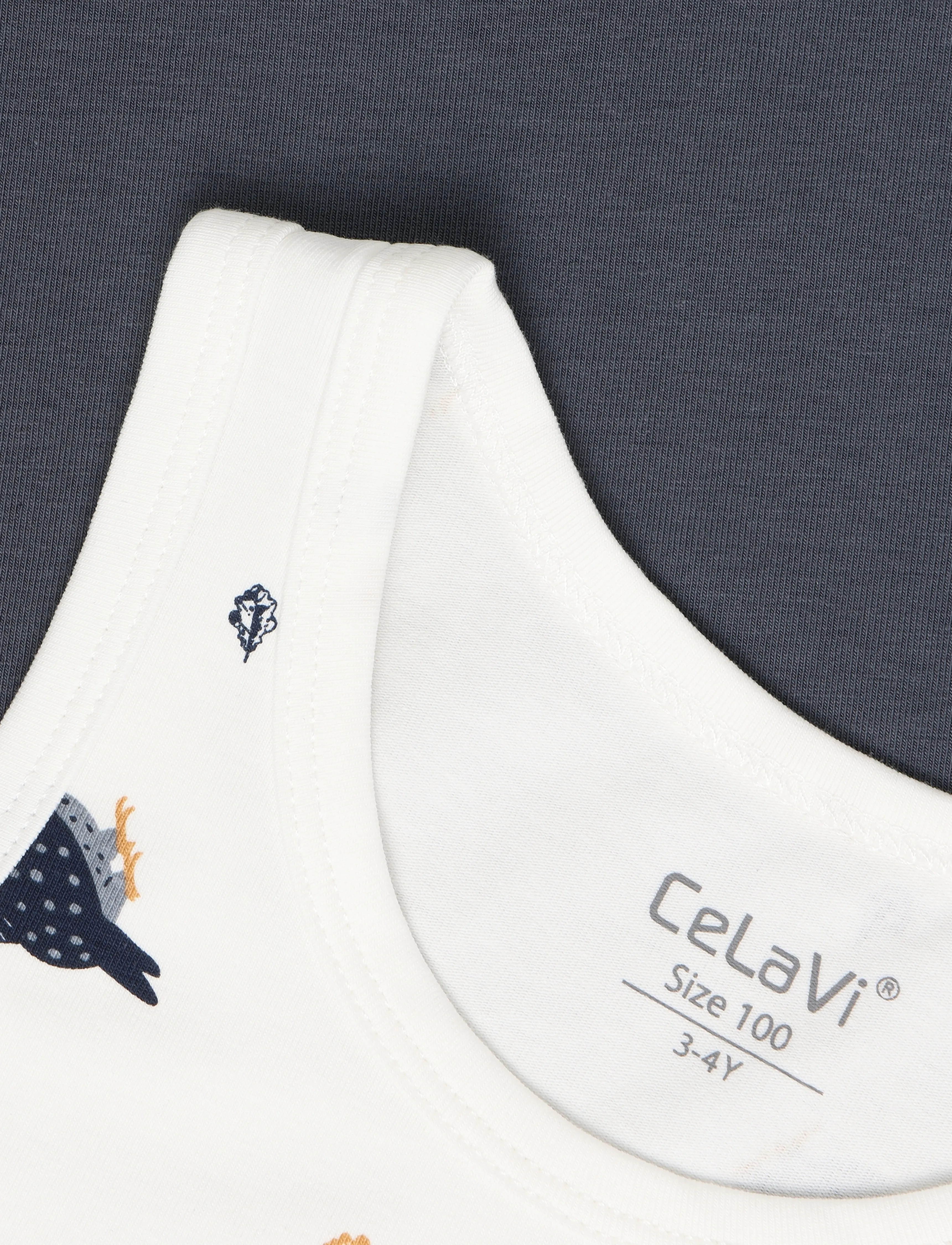 CeLaVi - Undershirt 2-pack - topid - gray whale - 4