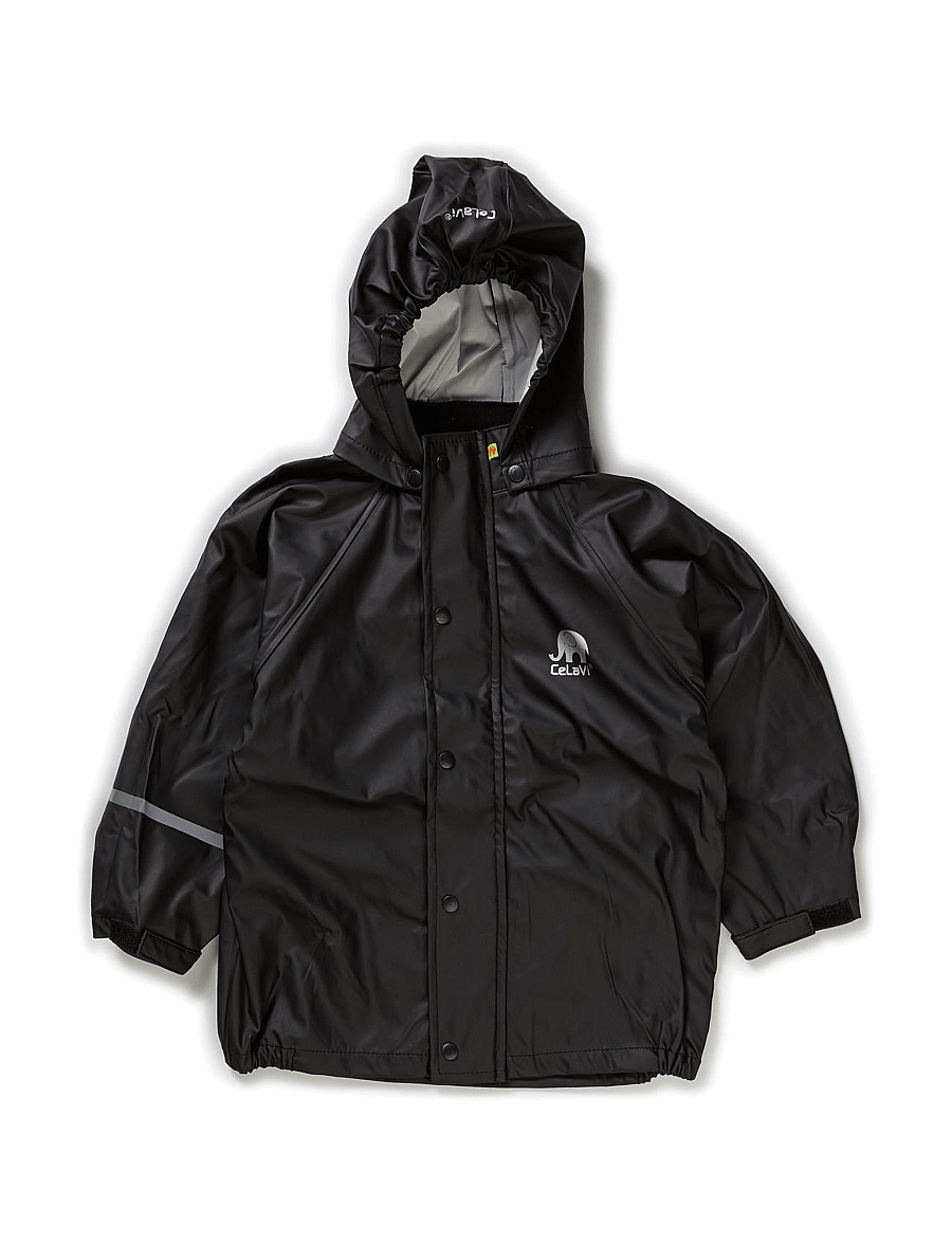 CeLaVi - Basic rainsuit, PU - regensets - black style 1145 - 1