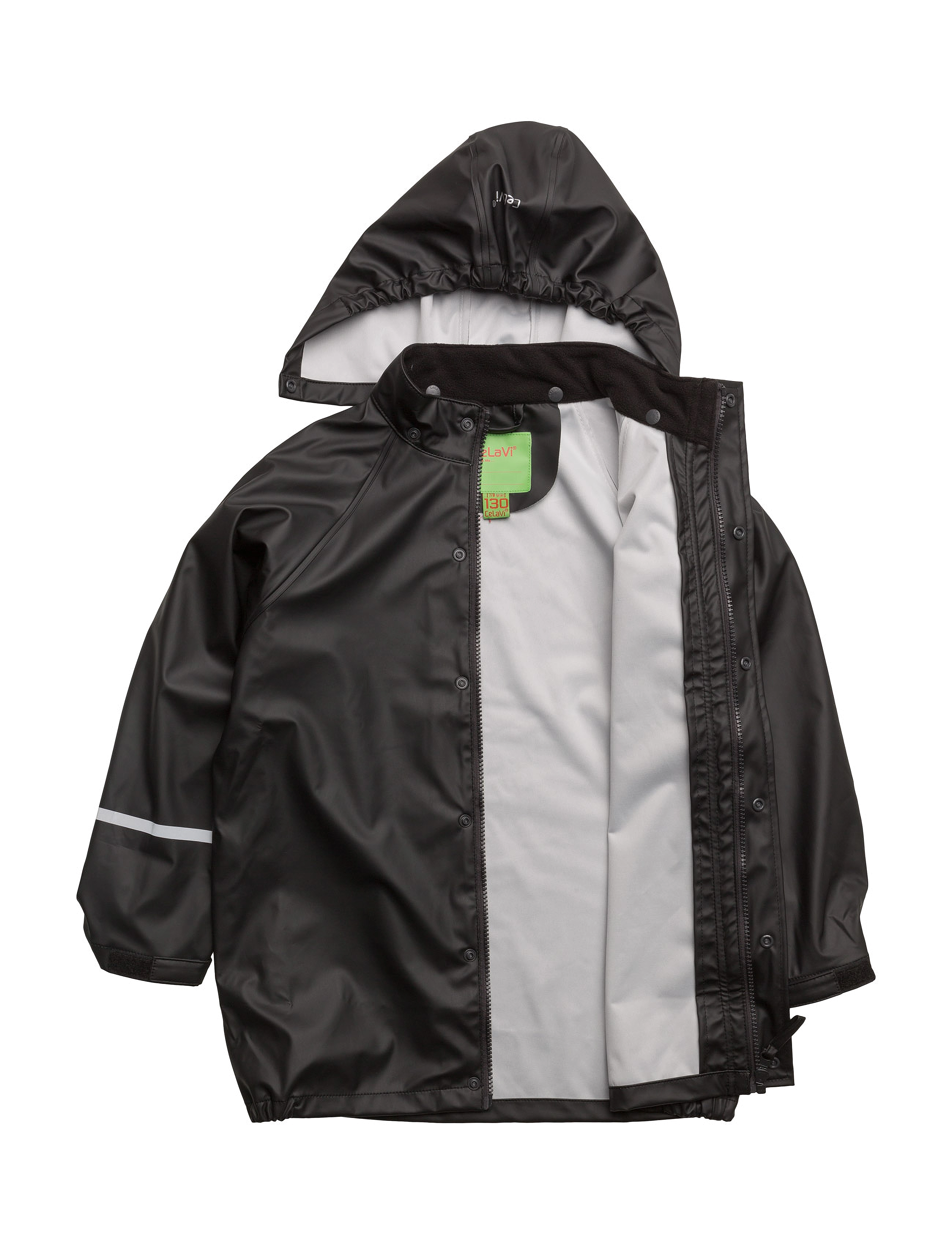 CeLaVi - Basic rainsuit, PU - ytterkläder - black style 1145 - 2