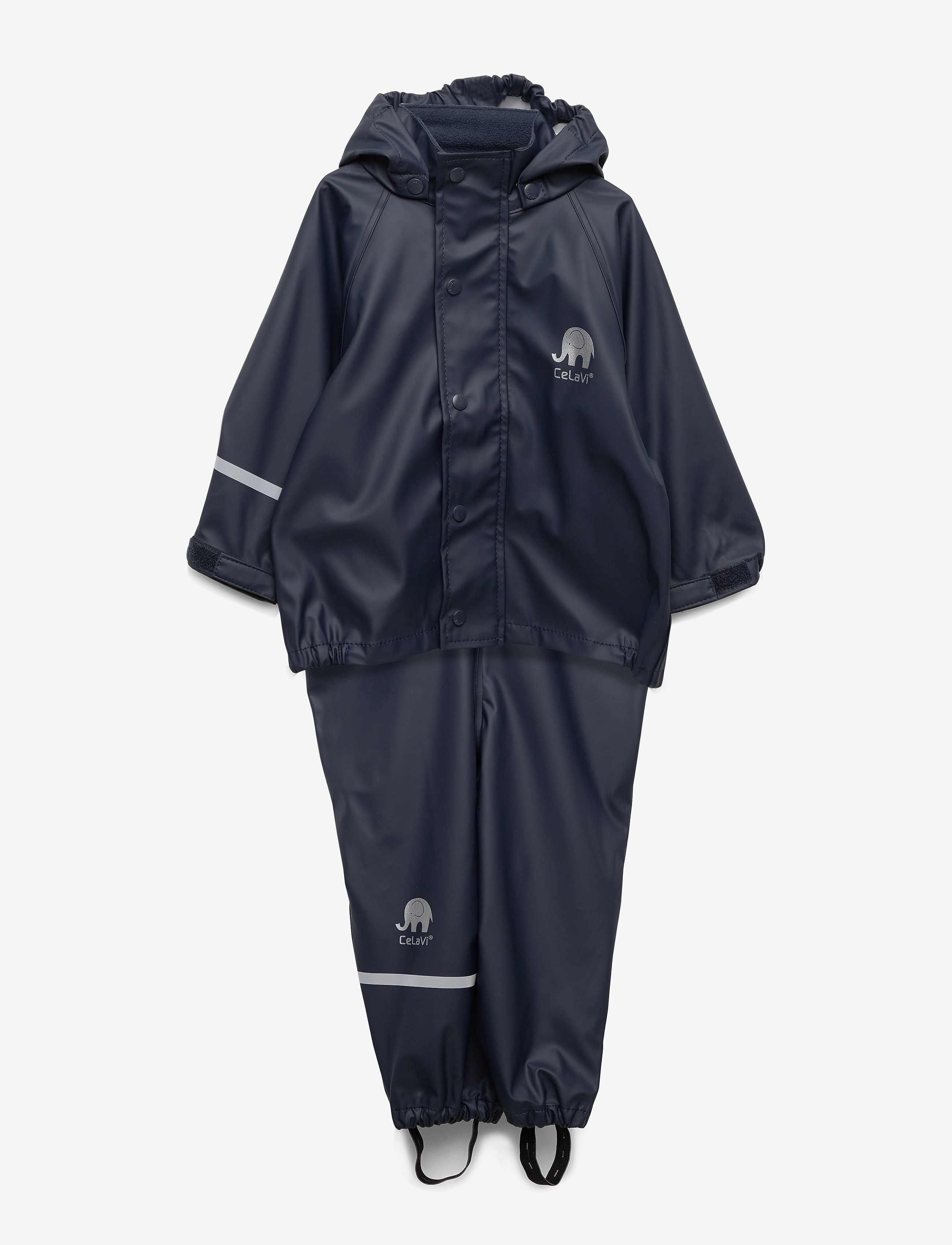 CELAVI Basic Regenanzug, Pu Blau - 170 - Kinder