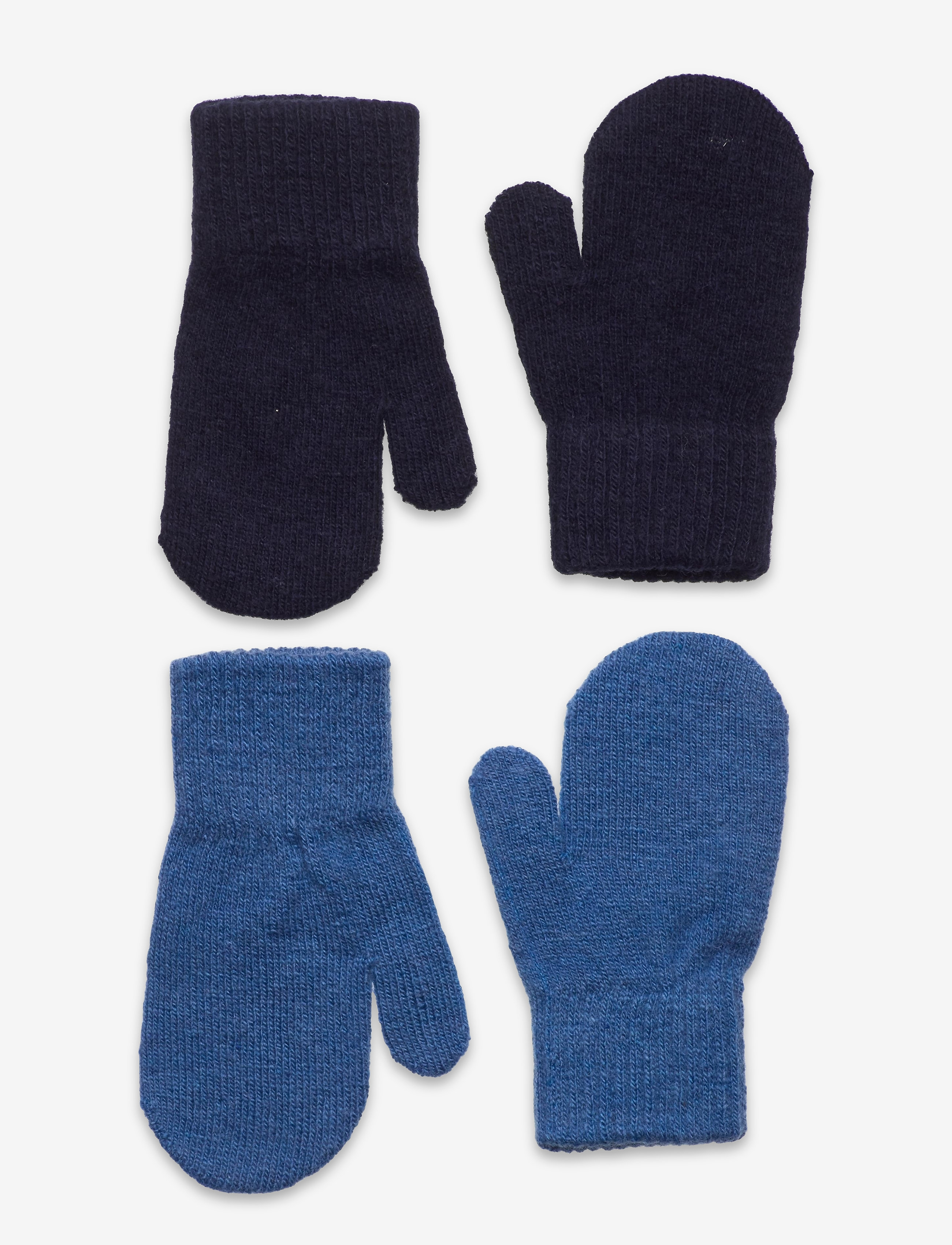CeLaVi Magic Mittens 2-Pack, 98-116, Blue, Handsker Og Vanter > Vanter, Børn