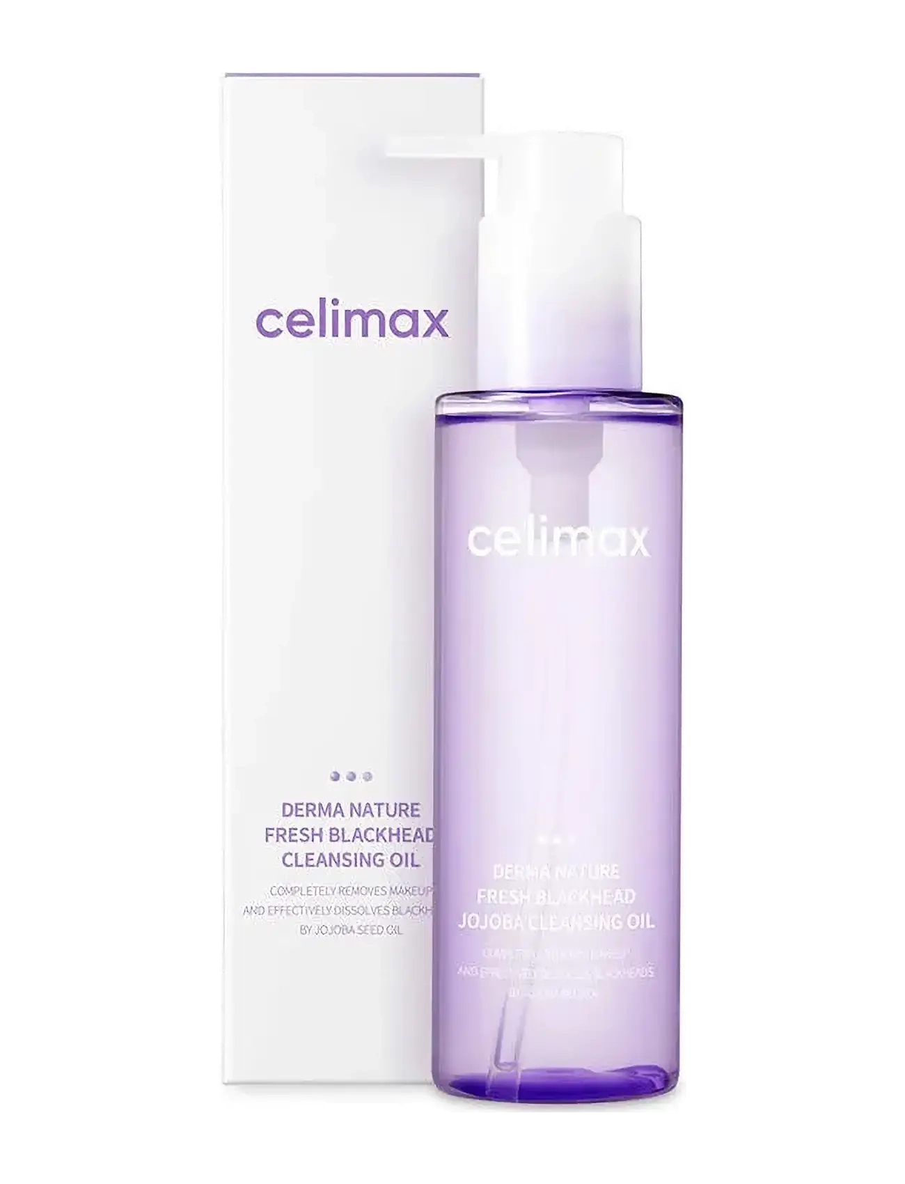 Celimax Derma Nature Fresh Blackhead Jojoba Cleansing Oil, Ansigtsvask & Rensemiddel, Nude, Str: 150 ML
