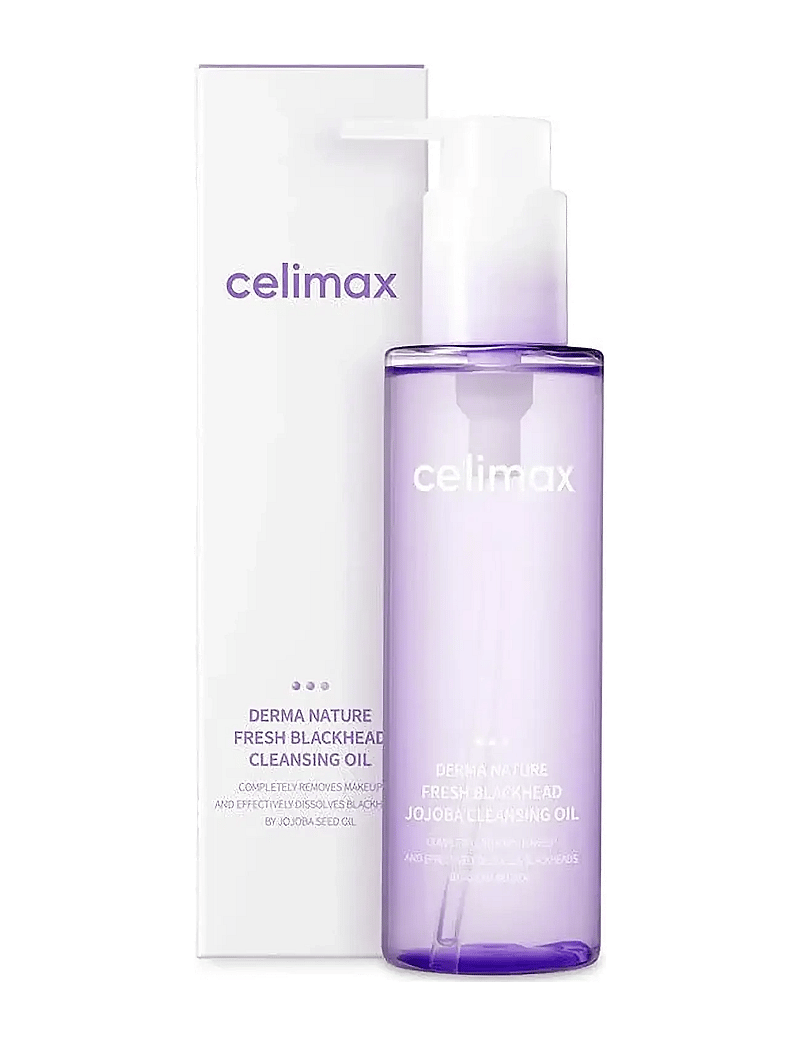 Celimax - Derma Nature Fresh Blackhead Jojoba Cleansing Oil - näopesu - clear - 0