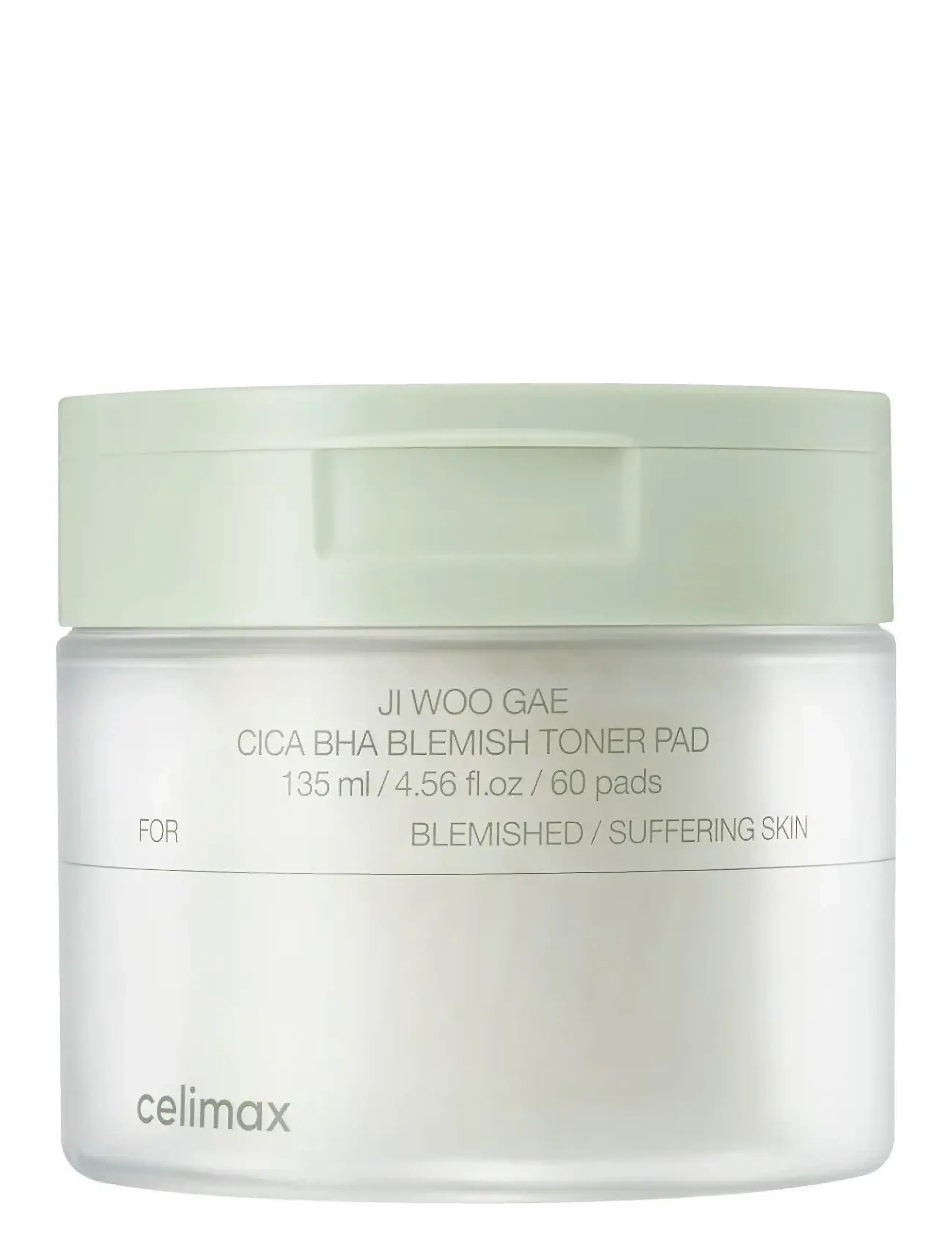 Celimax Cica Bha Blemish Toner Pad, 60 PCS, Nude, Toners > Toner Pads, Dame